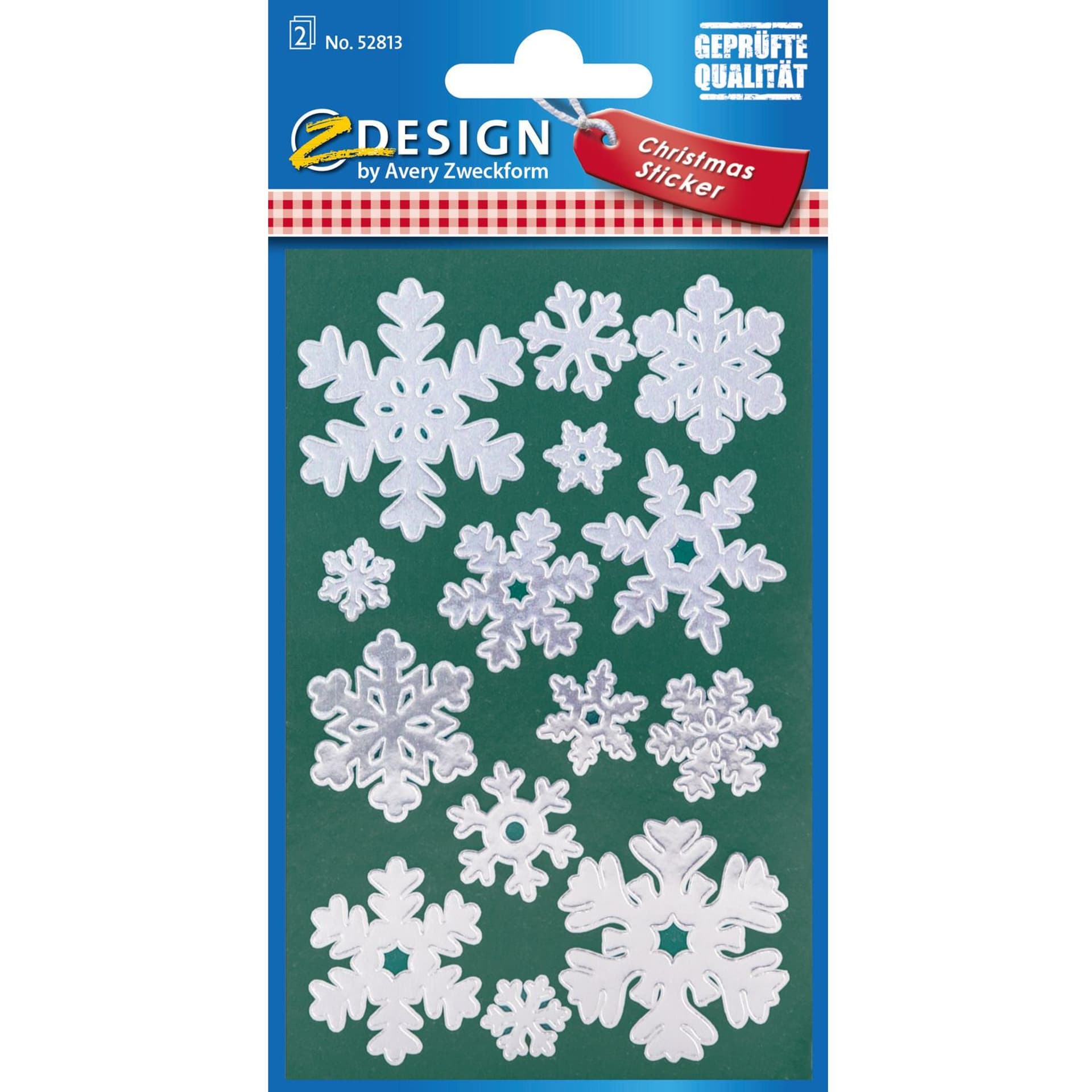 

Naklejki Z-Design - srebrne śnieżki 52813 AVERY ZWECKFORM