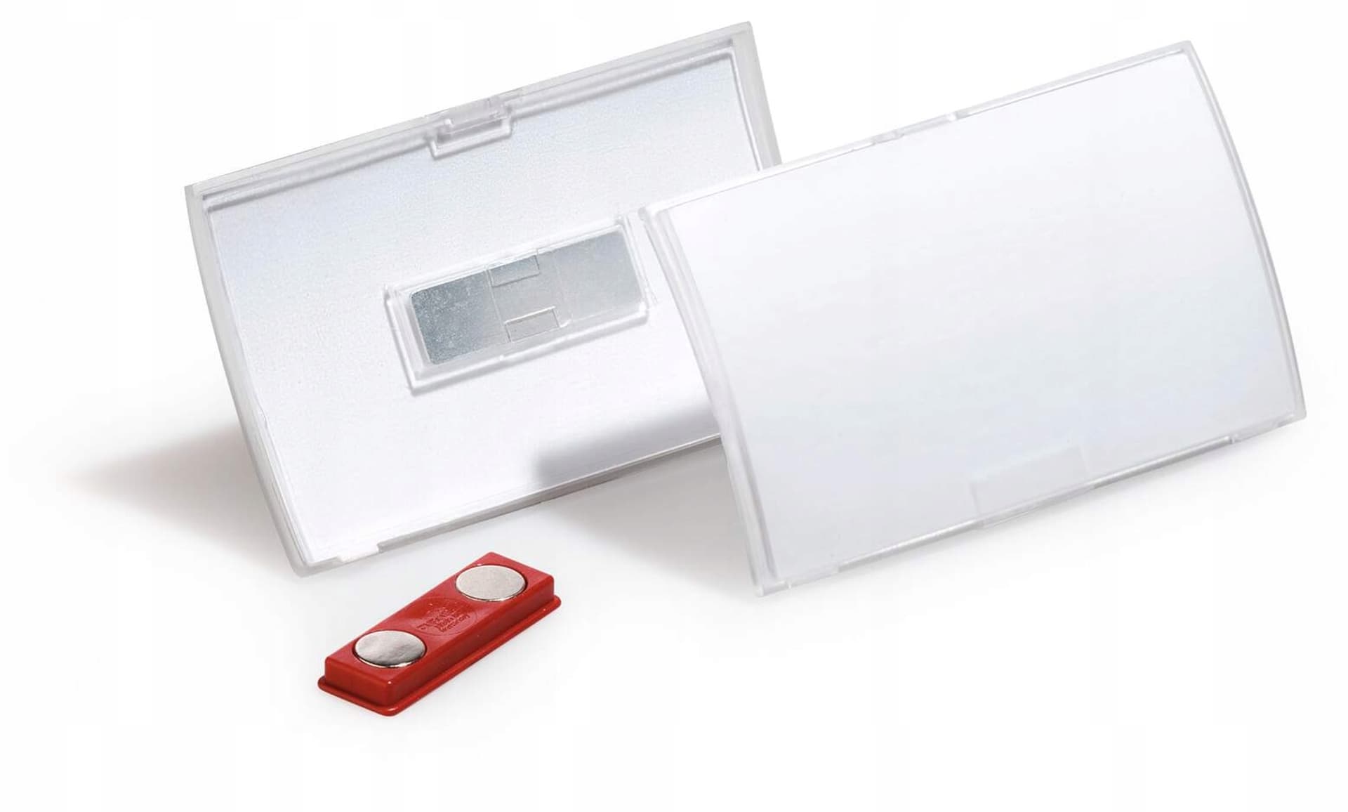 

Identyfikator 54x90mm z magnesem(10szt.) 821519 CLICK FOLD DURABLE, 10szt.) 821519 click fold durabl