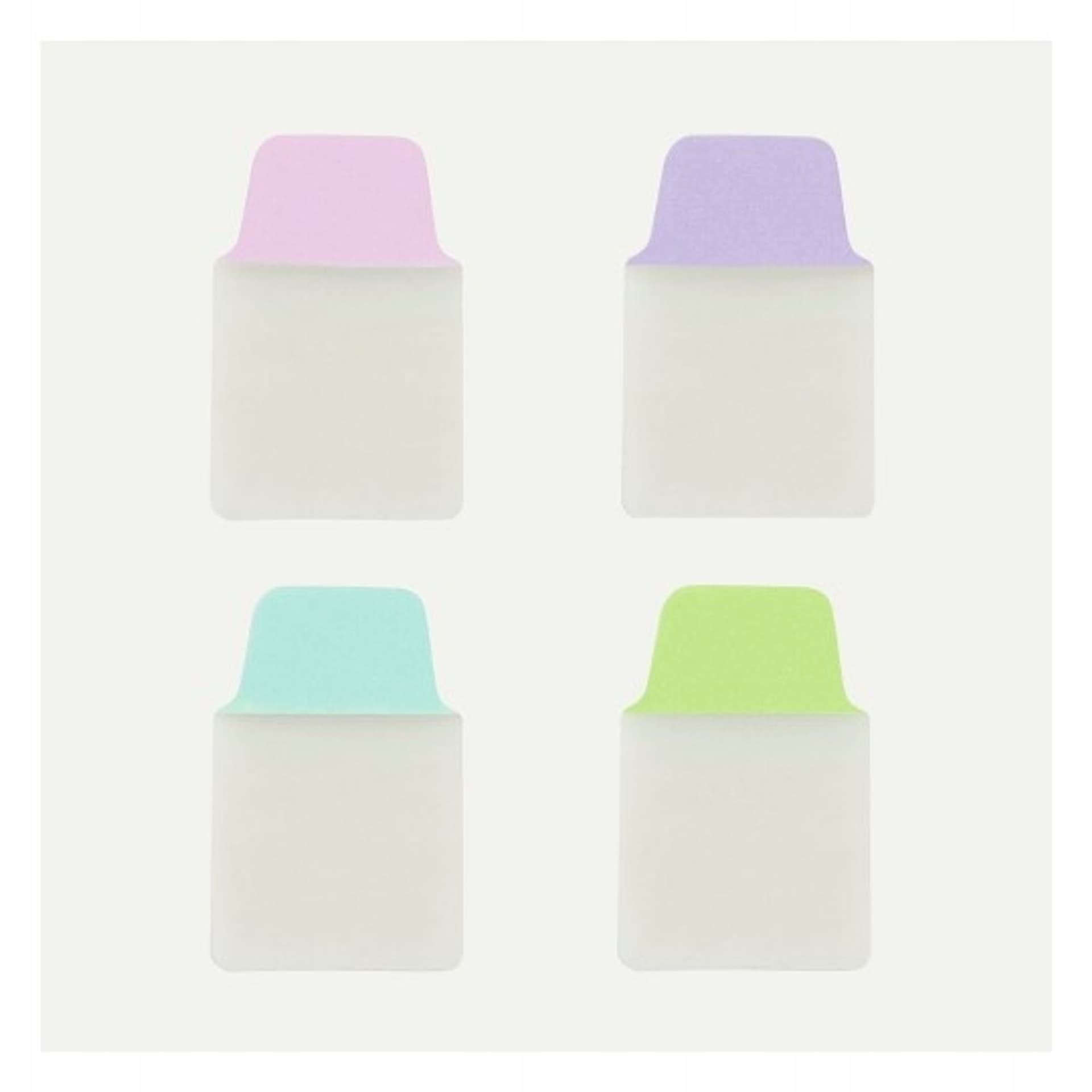 

Zakładki indeksujące samoprzylepne 25,4x38,1mm przezroczyste z pastelową zakładką Ultra Tabs 74761 AVERY ZWECKFORM