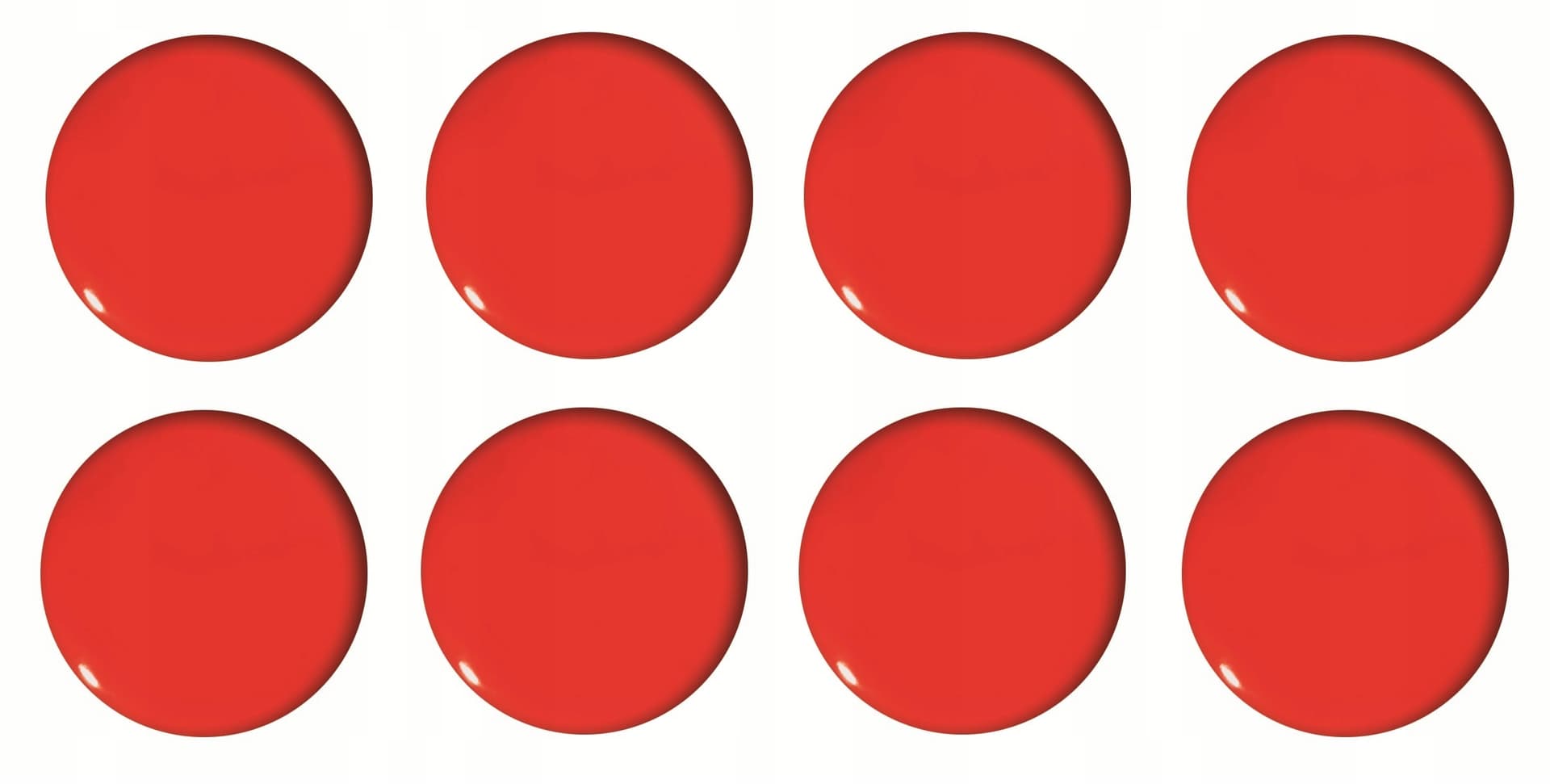 

Magnesy do tablic 20mm czerwone (8szt.) GM300-PC8 TETIS, 8szt.) gm300-pc8 teti