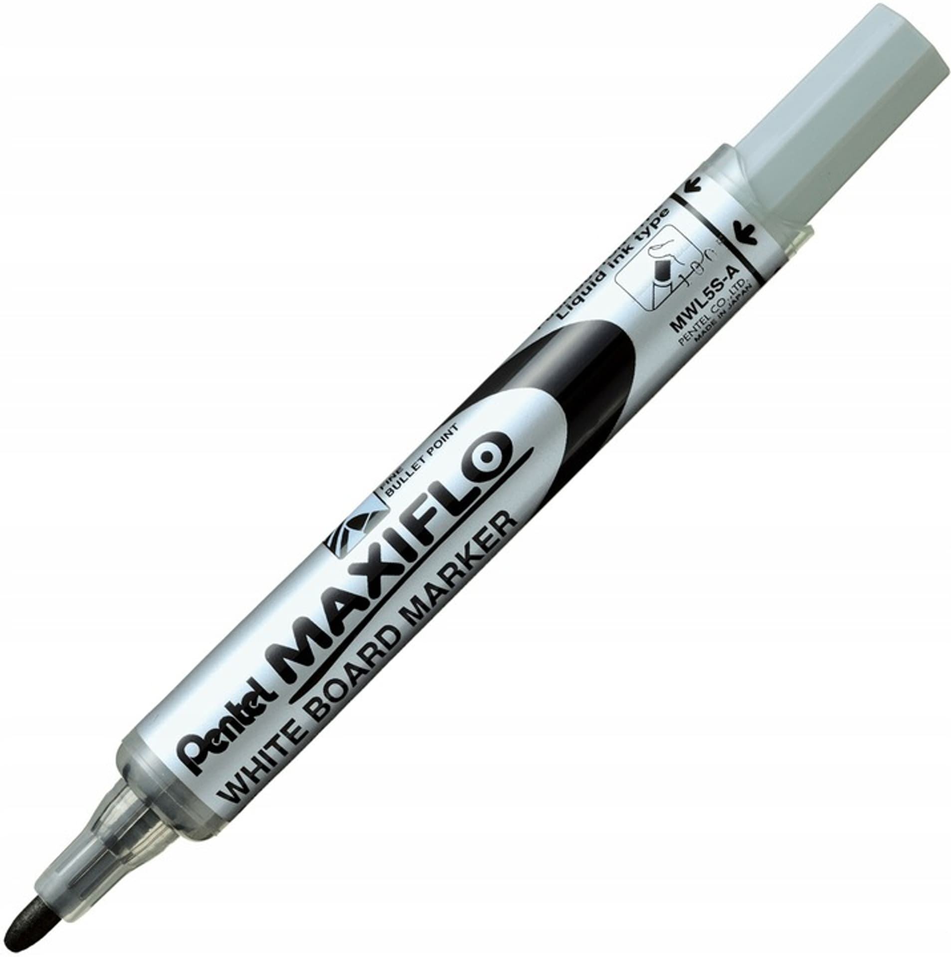 

Marker suchościeralny MWL5S-A czarny PENTEL MAXIFLO(z tłoczkiem)