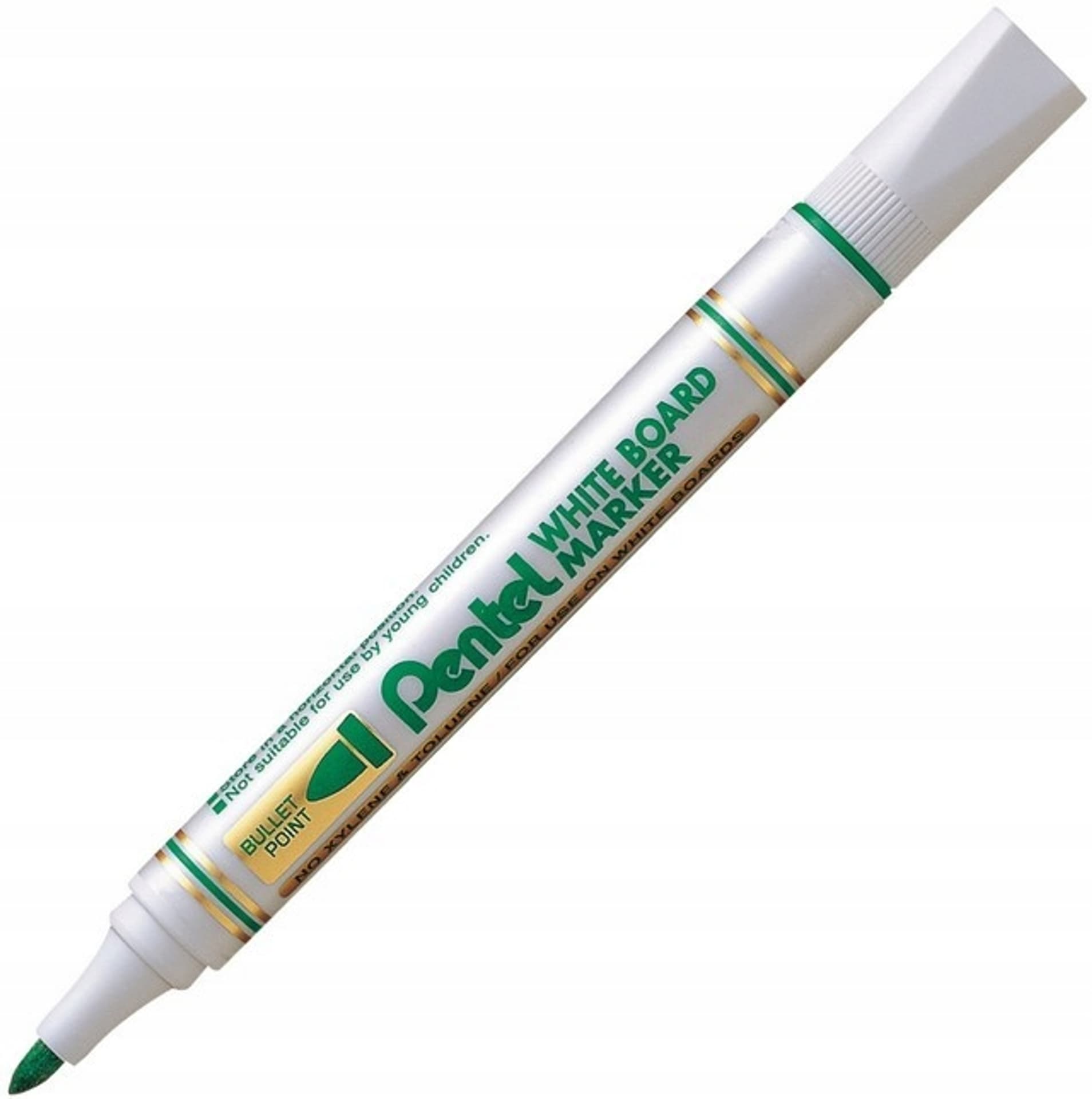 

Marker do tablic MW85-D zielony orągła końcówka dł.linii 250m PENTEL