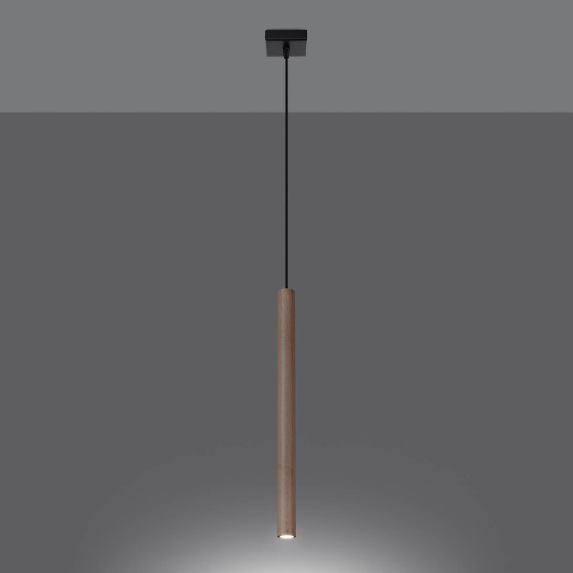 

Lampa wisząca PASTELO 1 drewno