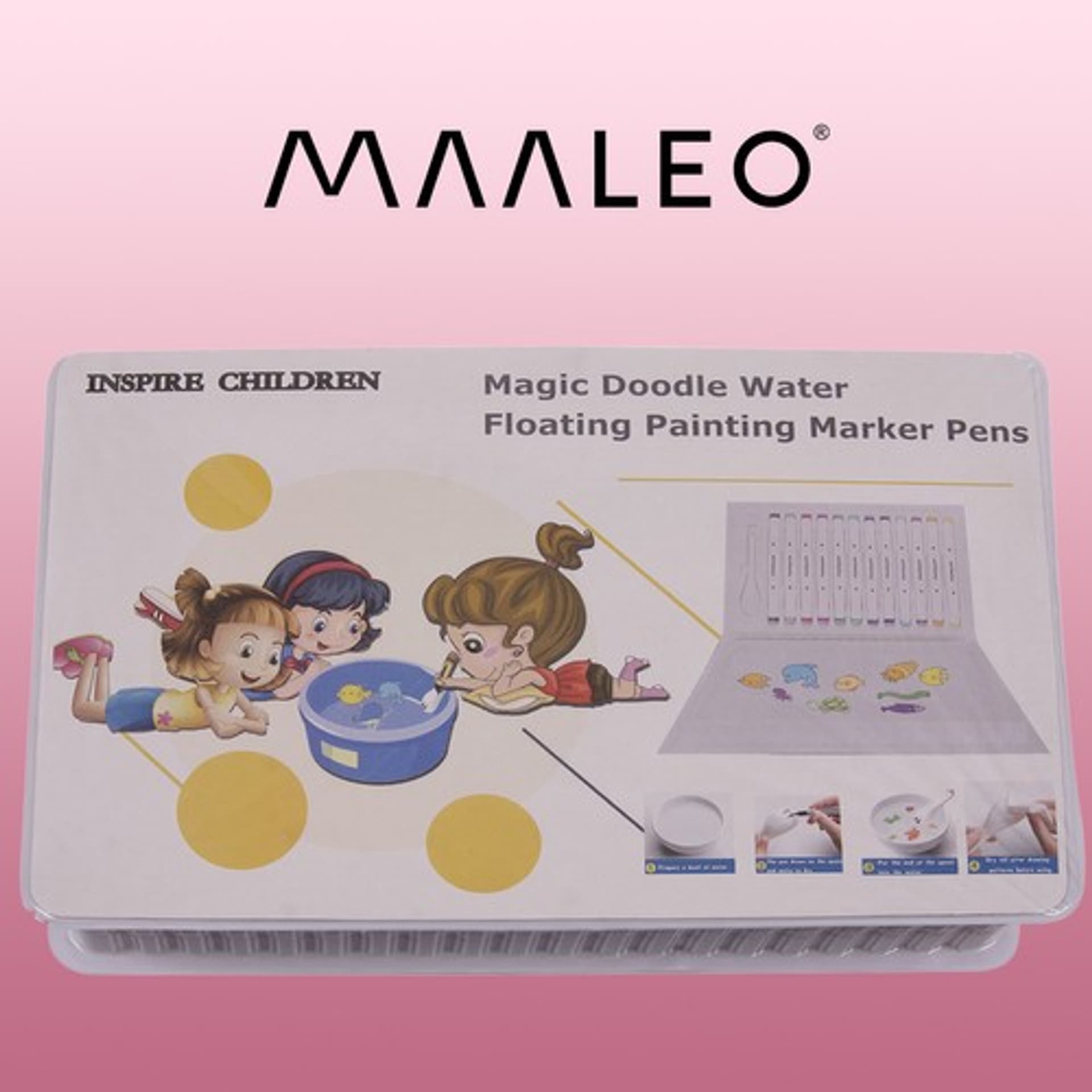 

Markery do rysowania na wodzie-12szt Maaleo 22504
