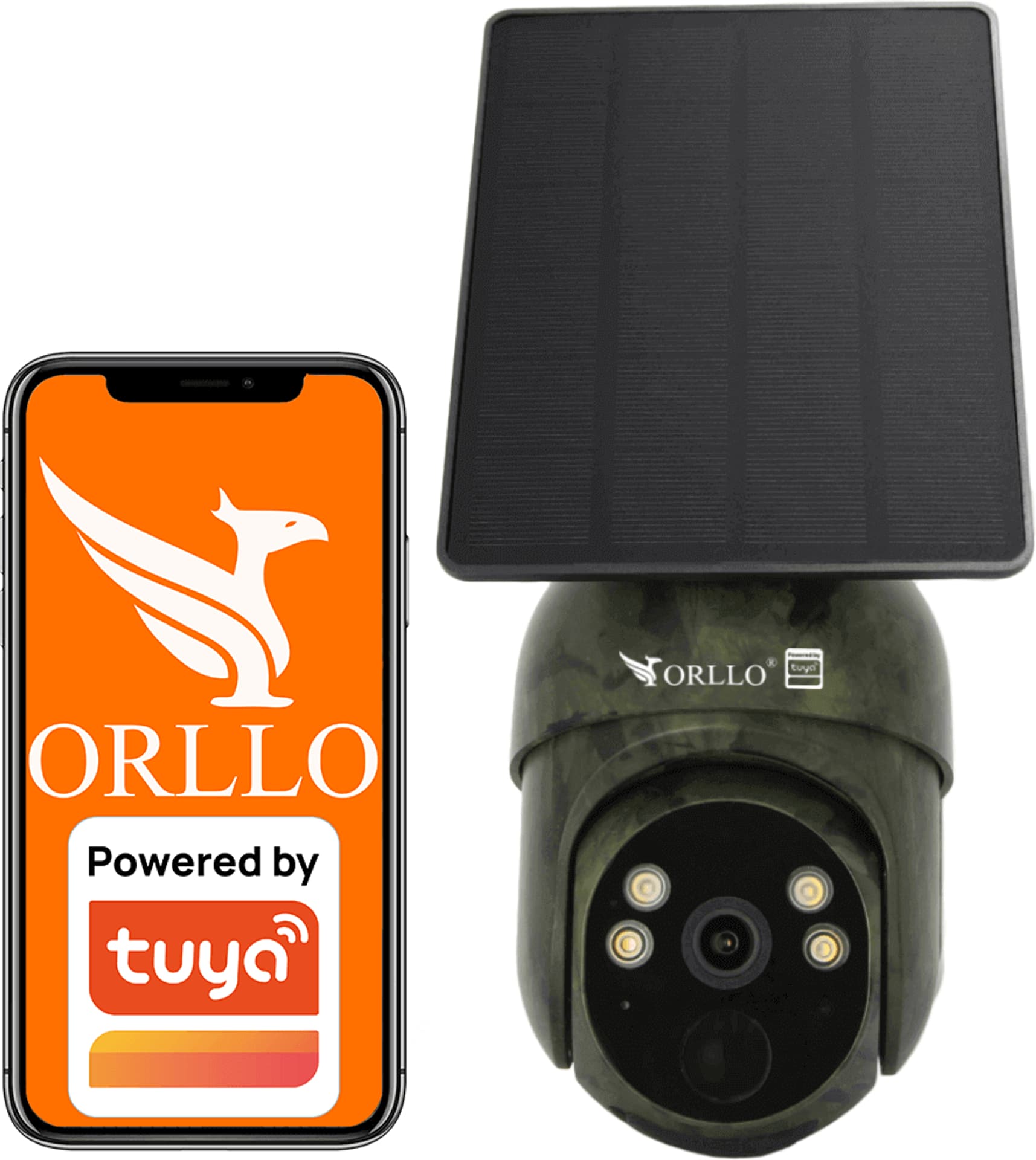 

Kamera IP Orllo Bezprzewodowa 4G LTE Obrotowa z Panelem Solarnym ORLLO TZ1 MORO