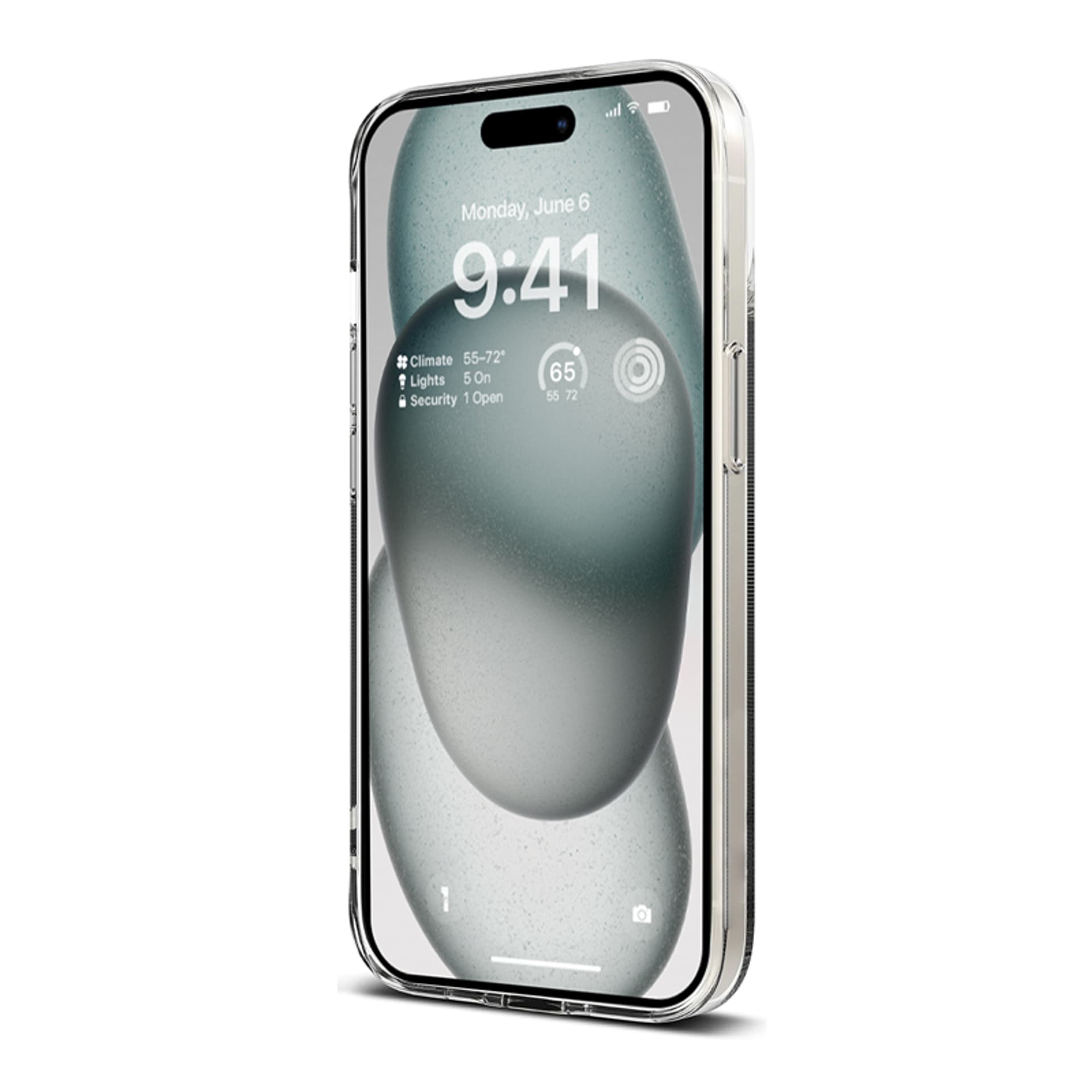 

Crong Crystal Slim Cover - Etui iPhone 15 (przezroczysty)