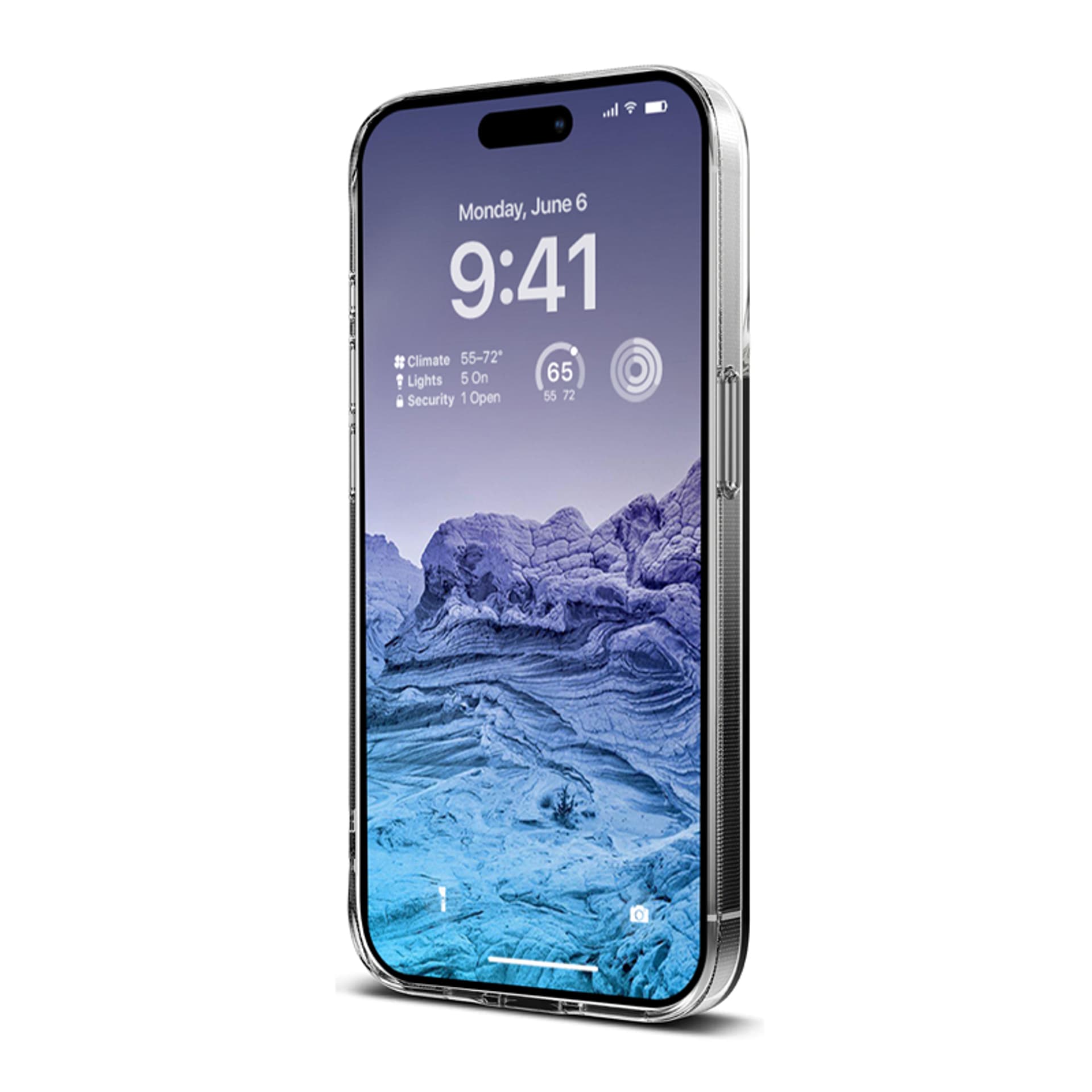 

Crong Crystal Slim Cover - Etui iPhone 15 Pro (przezroczysty)