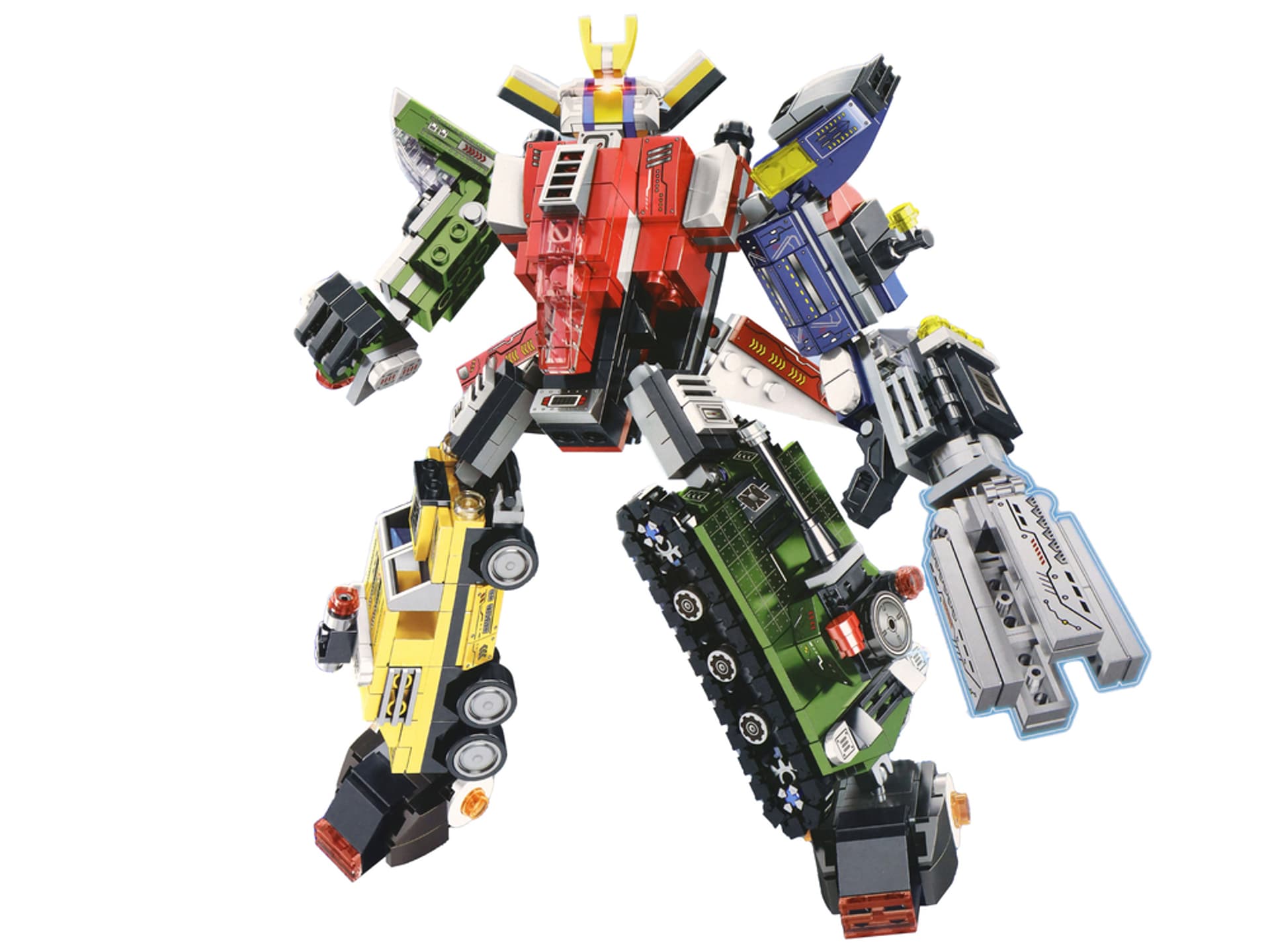 

Pojazdy- Robot Ace Mecha 6 Różnych Modeli Robot Transformacja