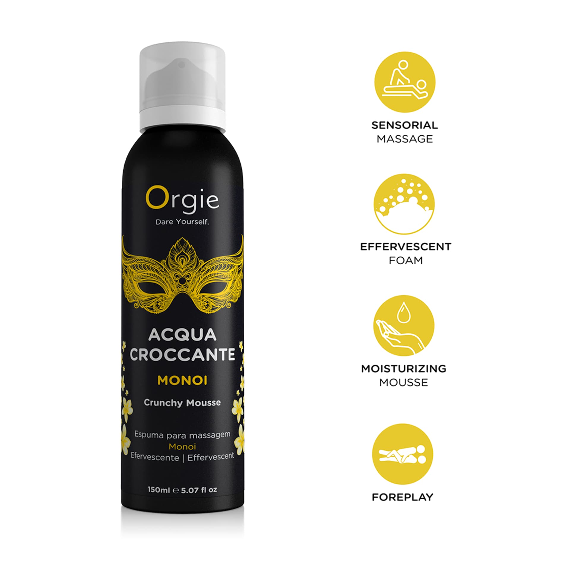 

PIANKA DO MASAŻU ACQUA CROCANTE MONOI - 150 ML