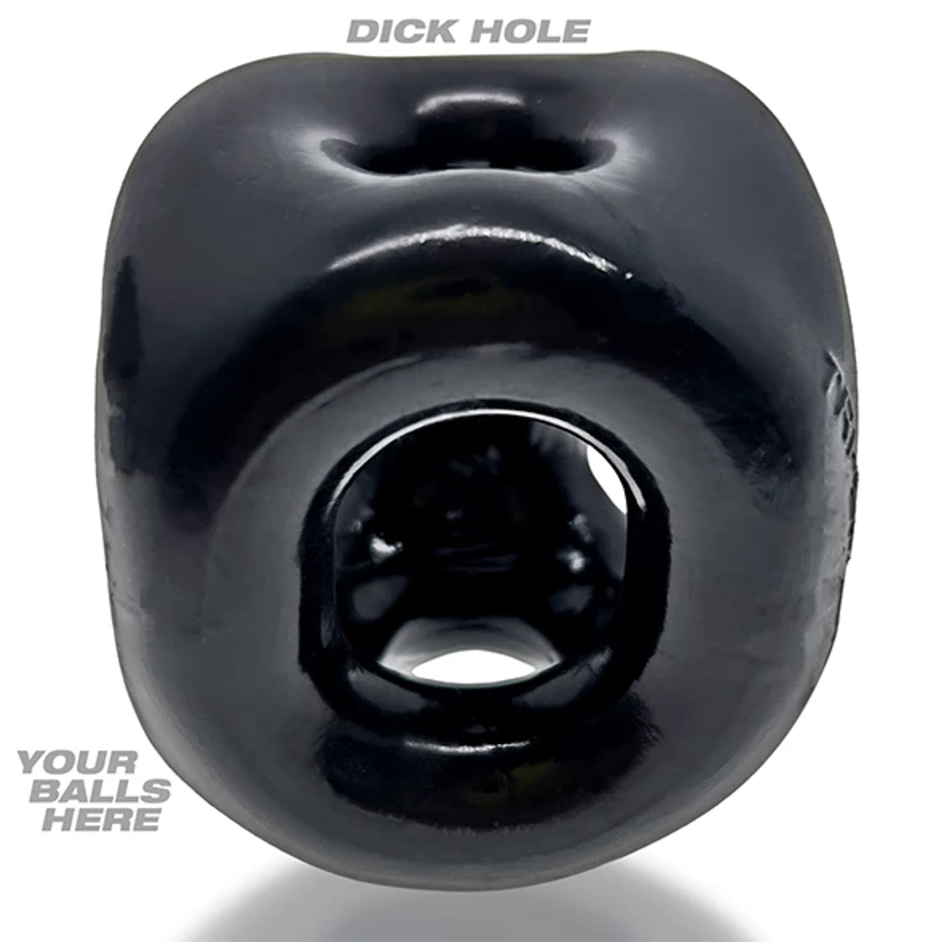 

Oxballs - Tri-Sport XL Pierścień Na Penisa Z 3 Otworami Czarny