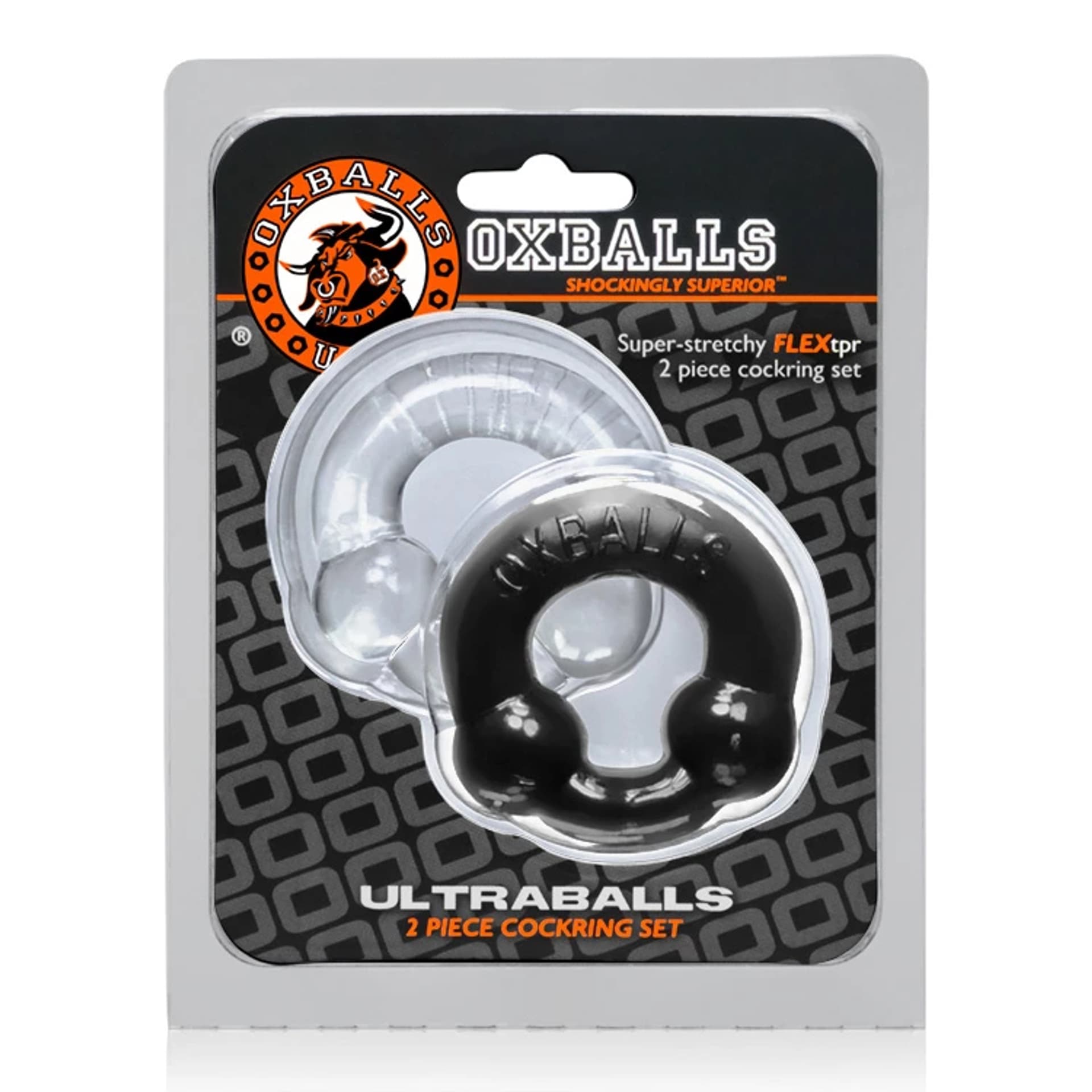 

Oxballs - Ultraballs 2-pack Pierścień Erekcyjny Na Penisa 2 kolory