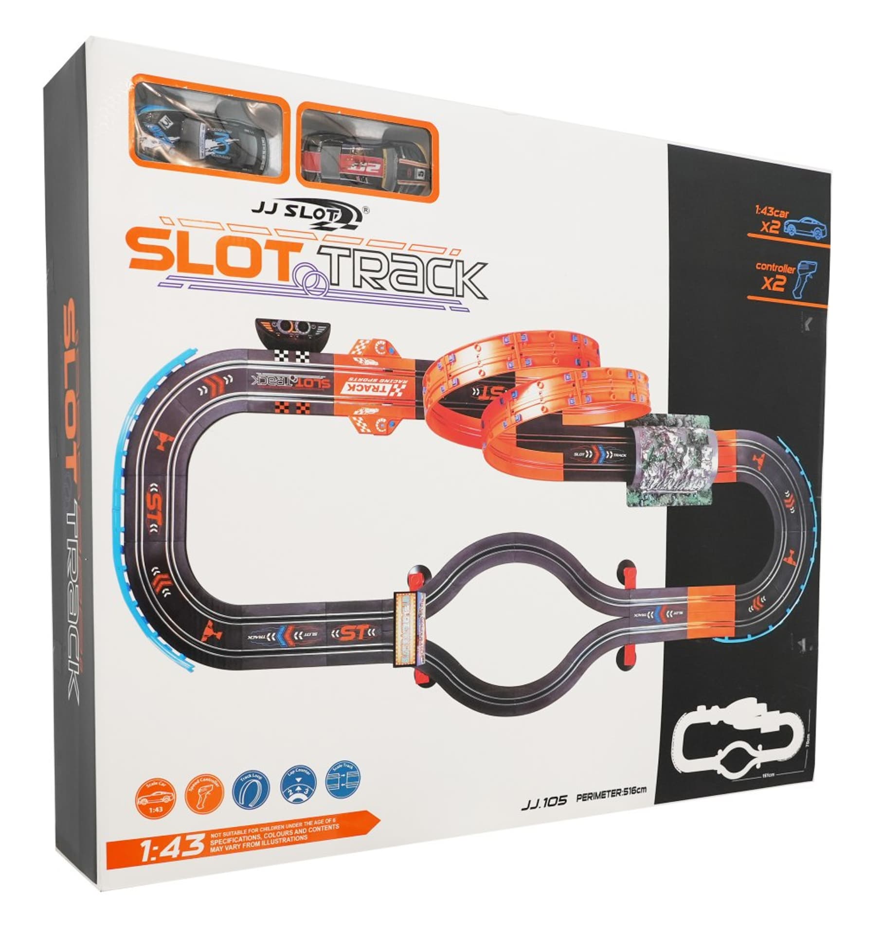 

MEGA Tor Wyścigowy RACER 1:43