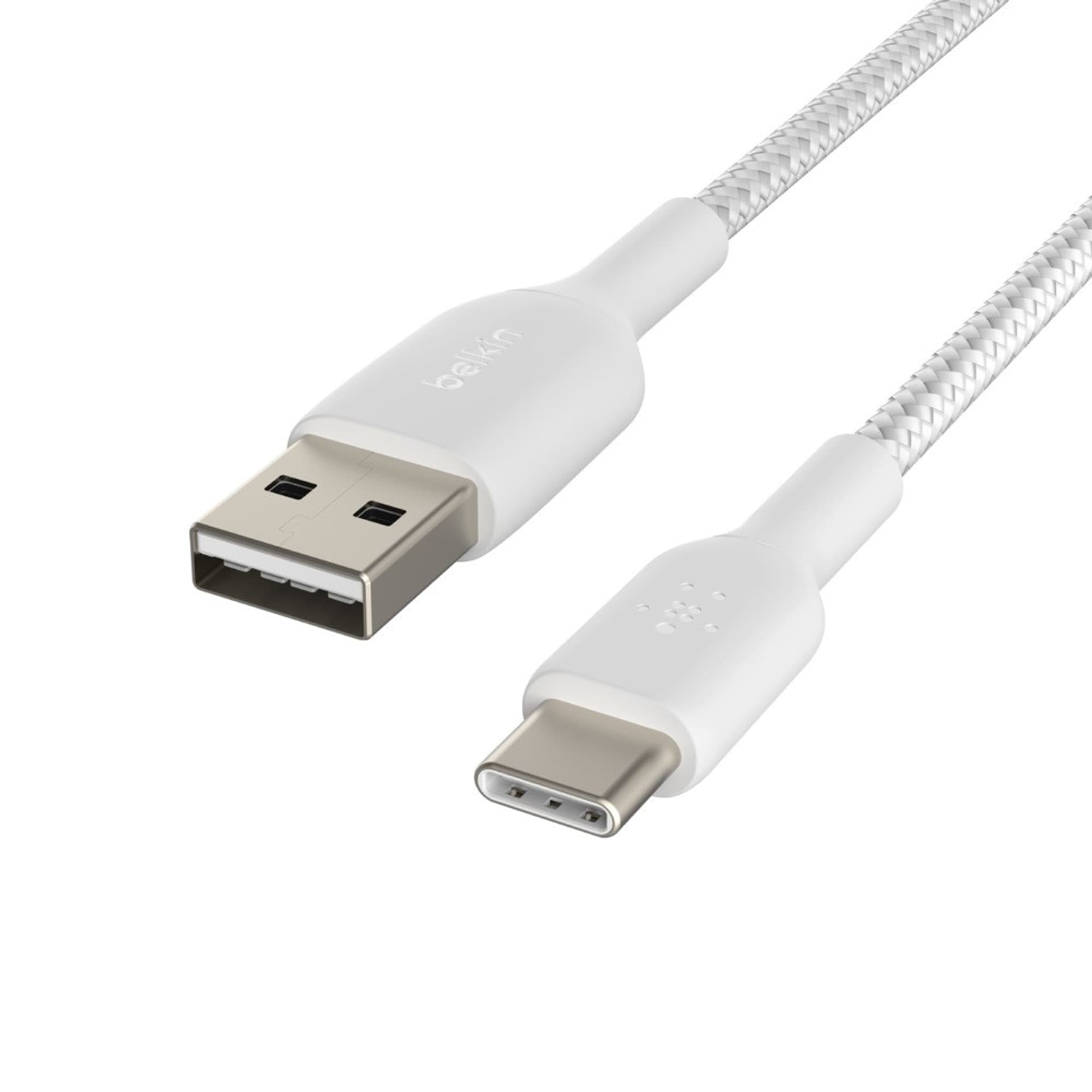 

BELKIN KABEL USB C-A OPLOT 3M, BIAŁY