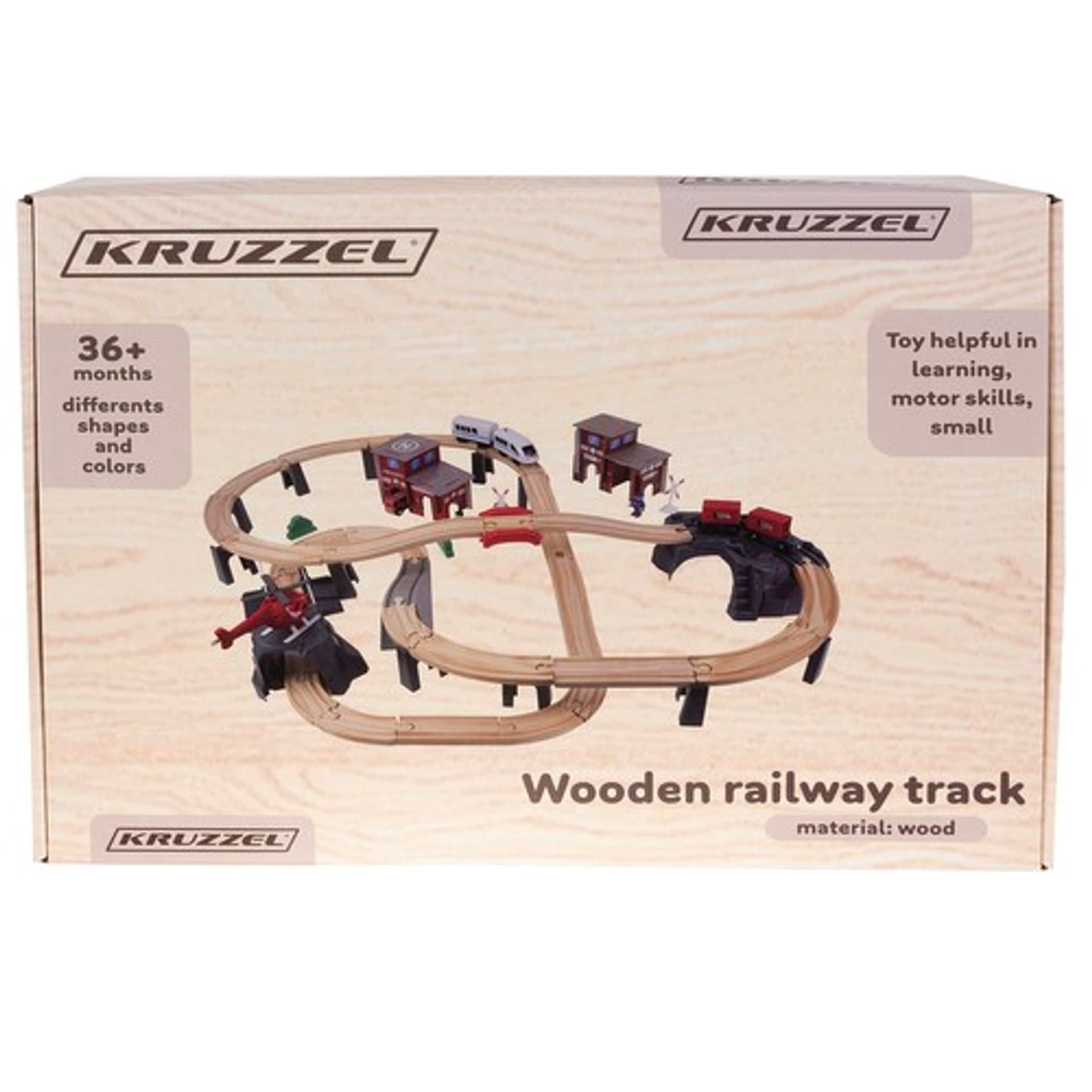 

Kolejka drewniana- pociąg Kruzzel 22754