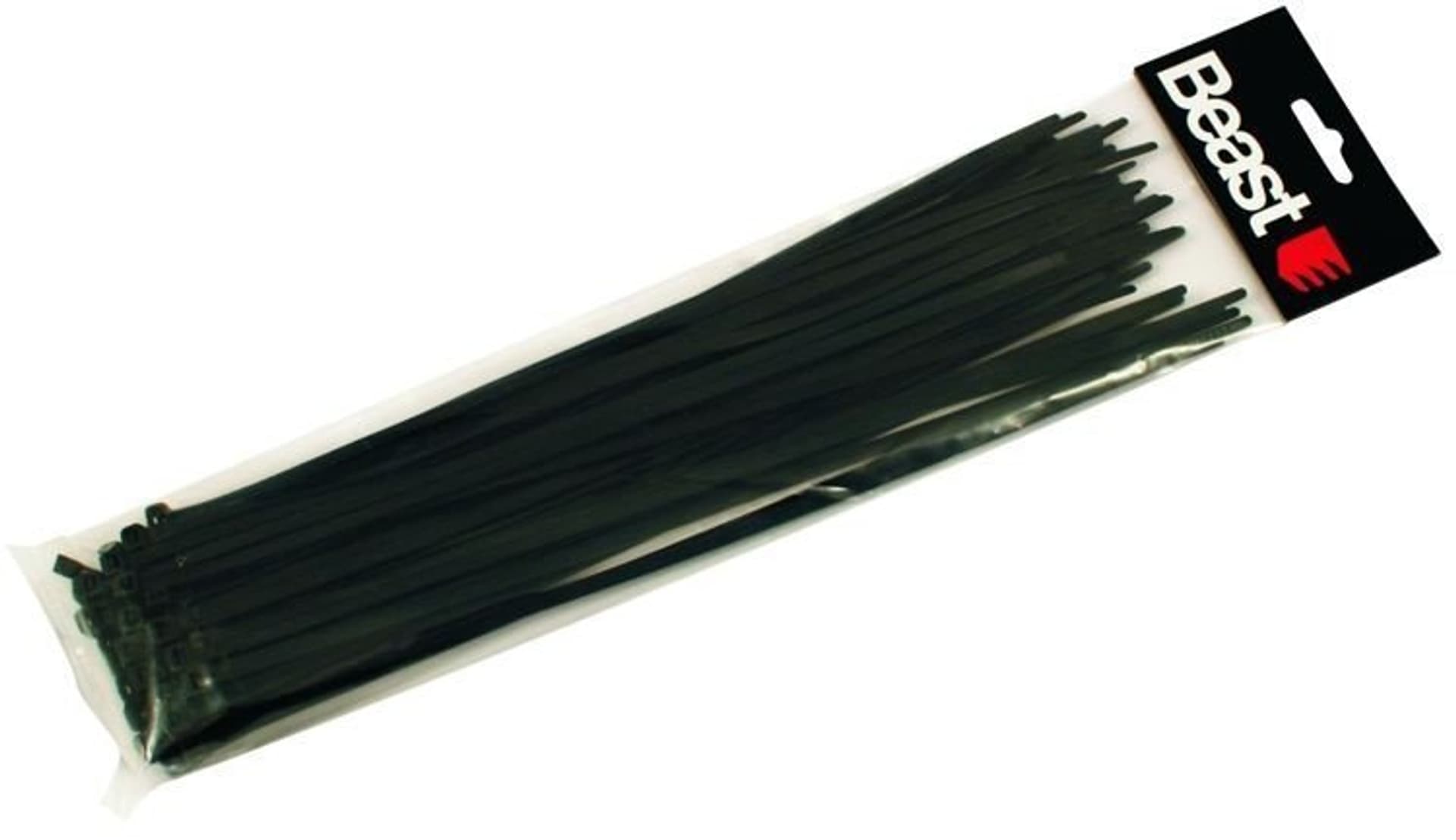 

OPASKI ZACISKOWE NYLONOWE CZARNE 190x4,7 mm 50 sztuk