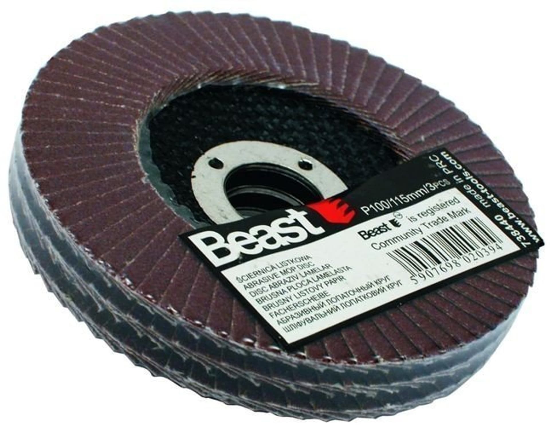 

DYSKI ŚCIERNE P80/115mm 3 SZT.