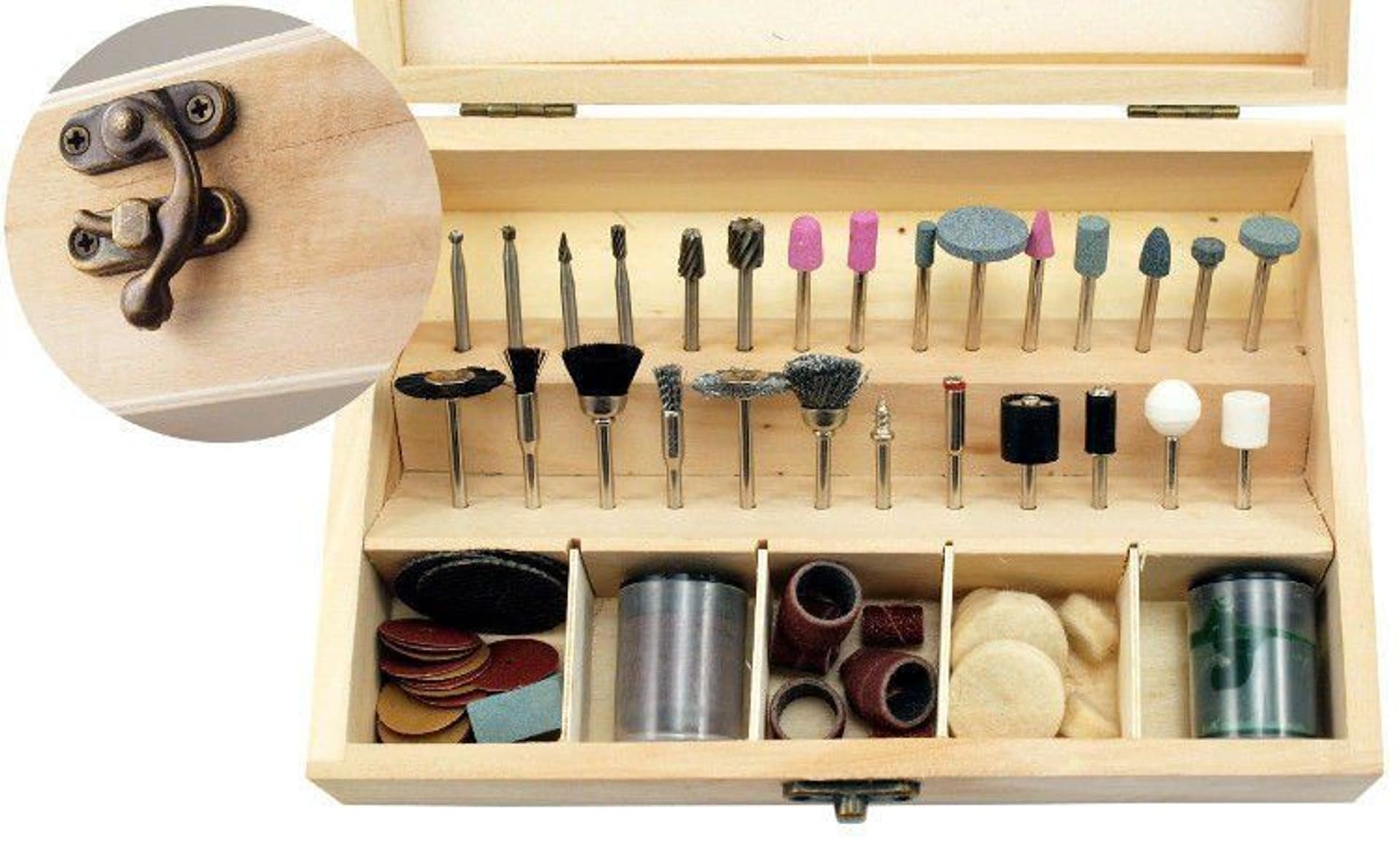 

KAMIENIE SZLIFIERSKIE MINI ZESTAW 100 elementów