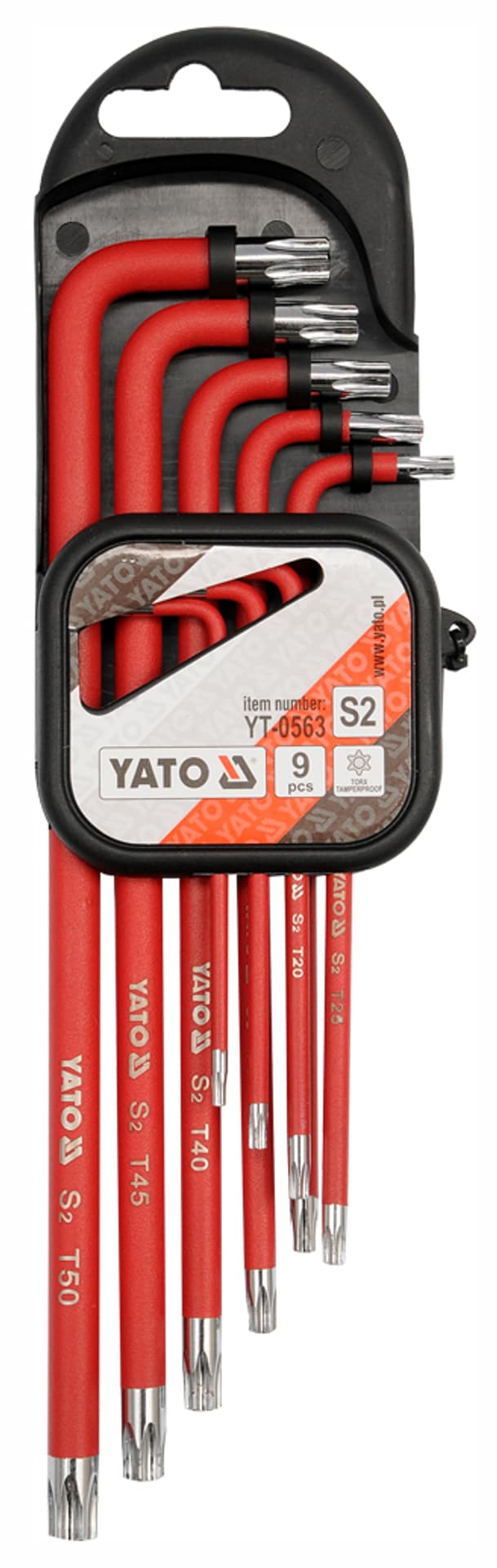 

ZESTAW KLUCZY TORX 9 SZTUK