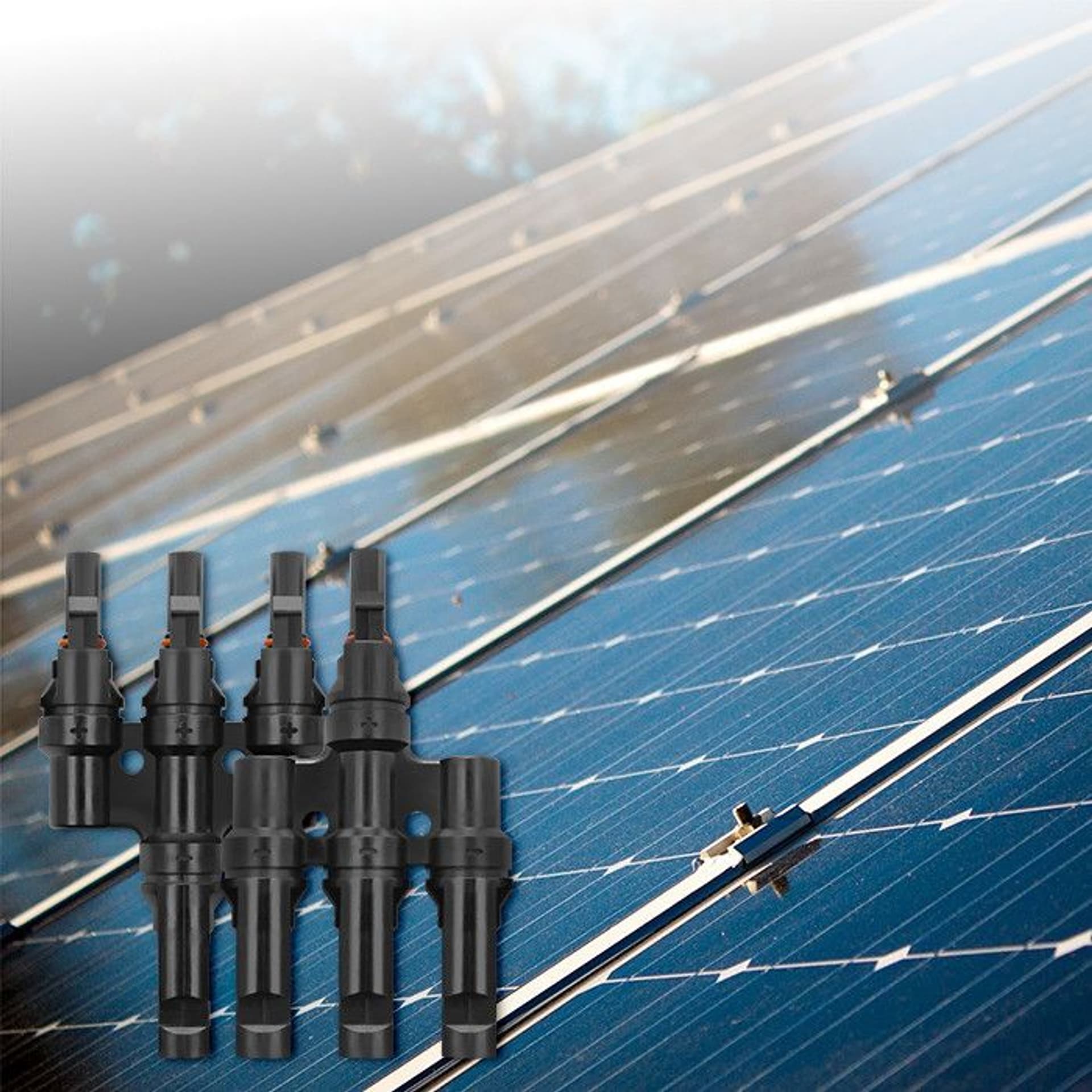 

Qoltec Konektor solarny | złącze MC4 | Typ T | 1000V | 30A | komplet