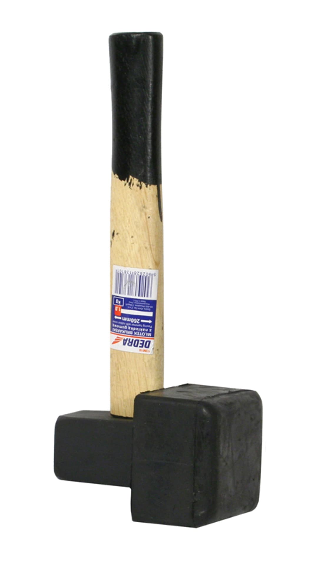

Młotek brukarski 1,75kg Dedra 13M215 wymienna guma