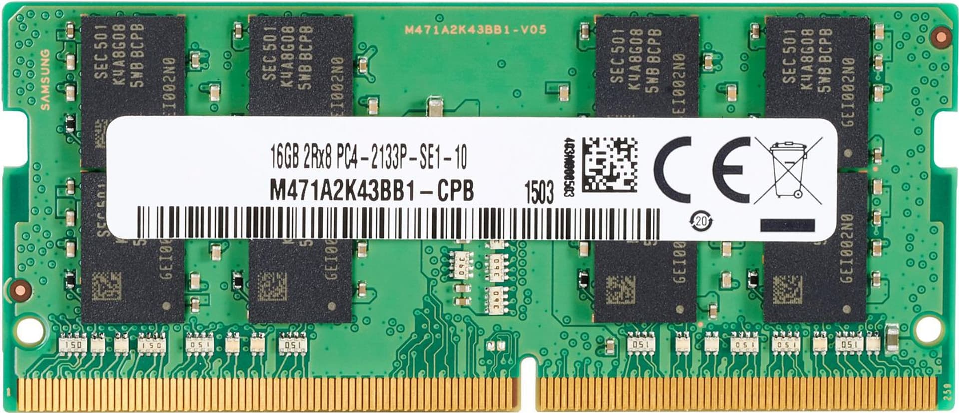 

HP 8 GB DDR4-2666 SODIMM