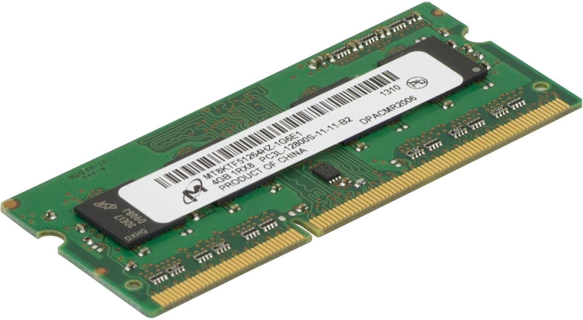 

HP SODIMM4GBPC3L-12800Micron