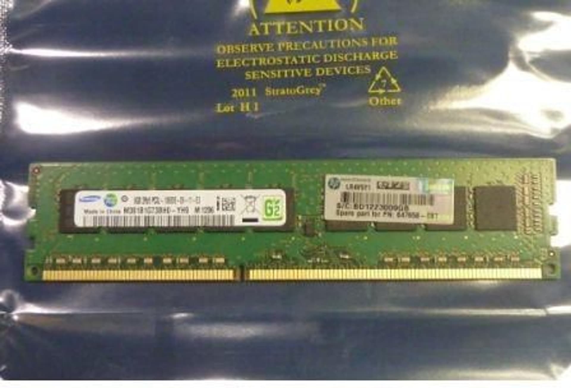 

Hewlett Packard Enterprise 8Gb Pc3L 10600E 512Mx8 Ipl