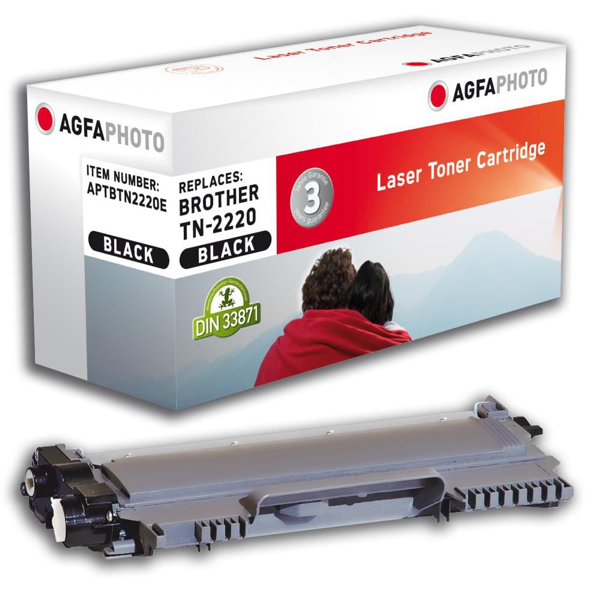 

AgfaPhoto Toner BK, rpl TN-2220