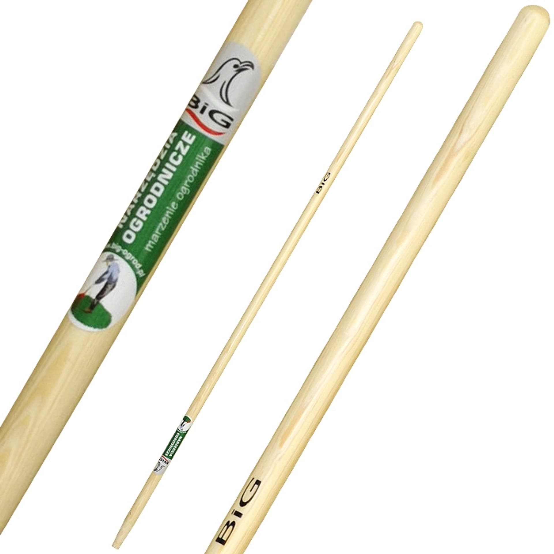 

TRZONEK, DRĄŻEK DO GRABI LAKIEROWANY 130CM