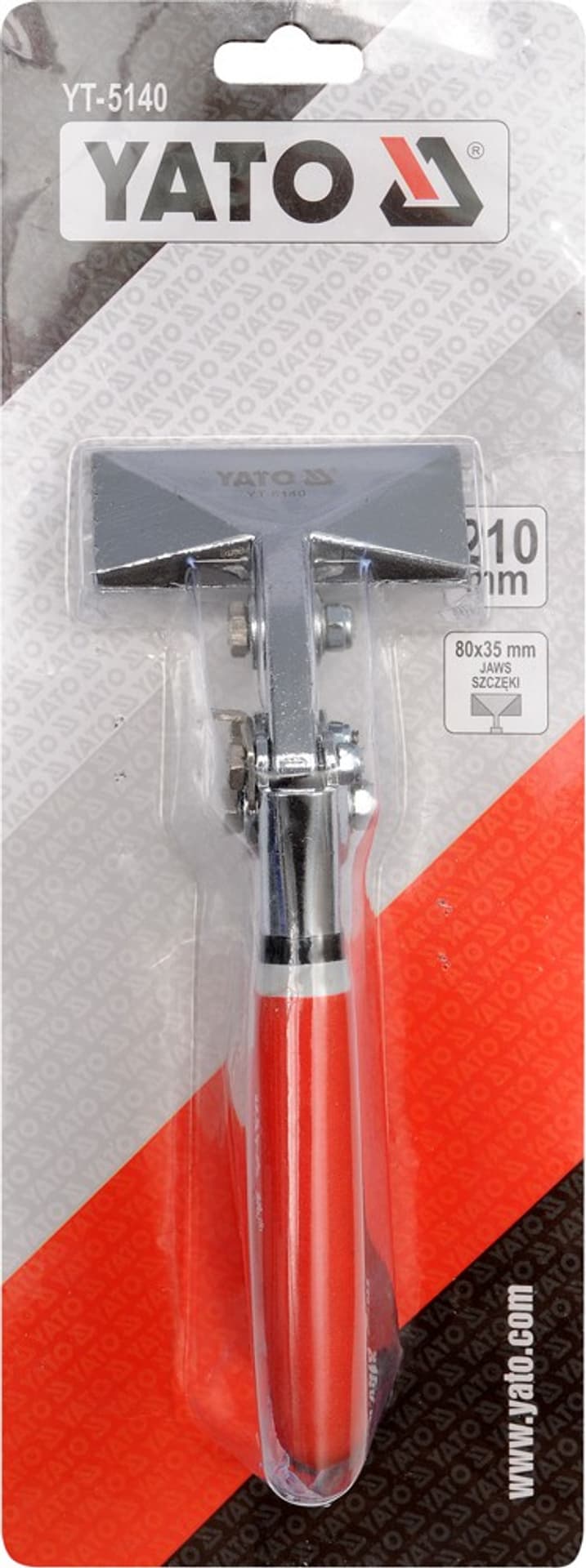 

SZCZYPCE DO KSZTAŁTOWANIA PROFILI 210MM 80*35MM