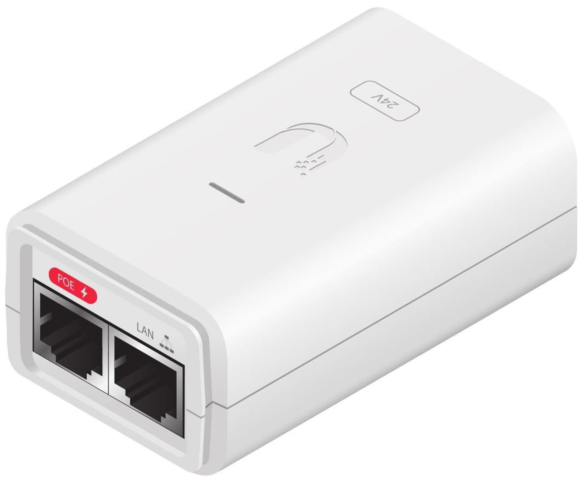 

Ubiquiti PoE Injector, 24VDC, 0.3A