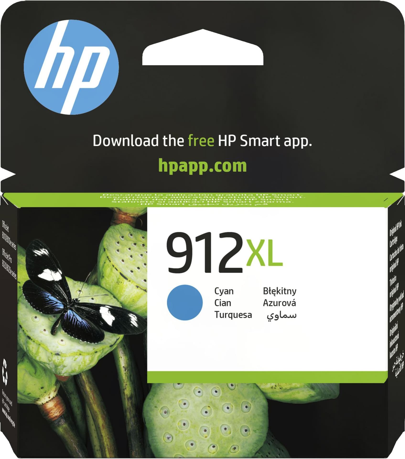 

HP oryginalny ink / tusz 3YL81AE#301, HP 912XL, cyan, blistr, 825s, high capacity, HP Officejet 8012, 8013, 8014, 8015 OJ Pro 8020
