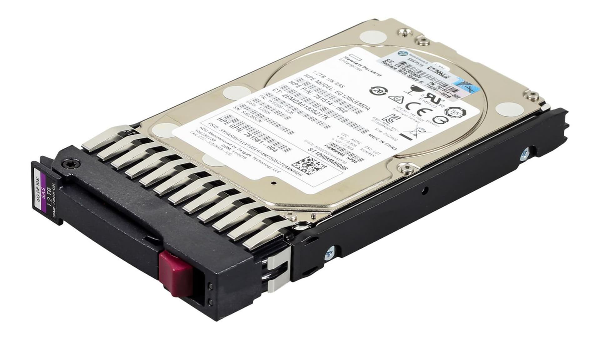 

Hewlett Packard Enterprise Hot plug HDD 1,2TB 2,5 INCH