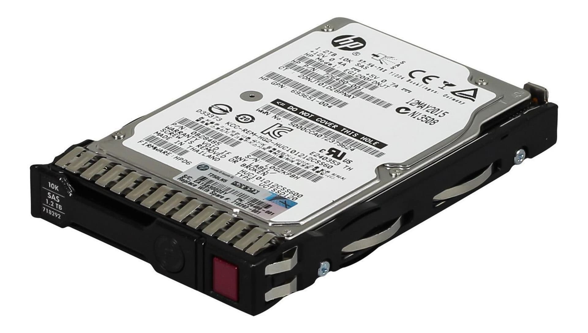

Hewlett Packard Enterprise SPS-DRV HD 1.2TB 6G SAS 10K