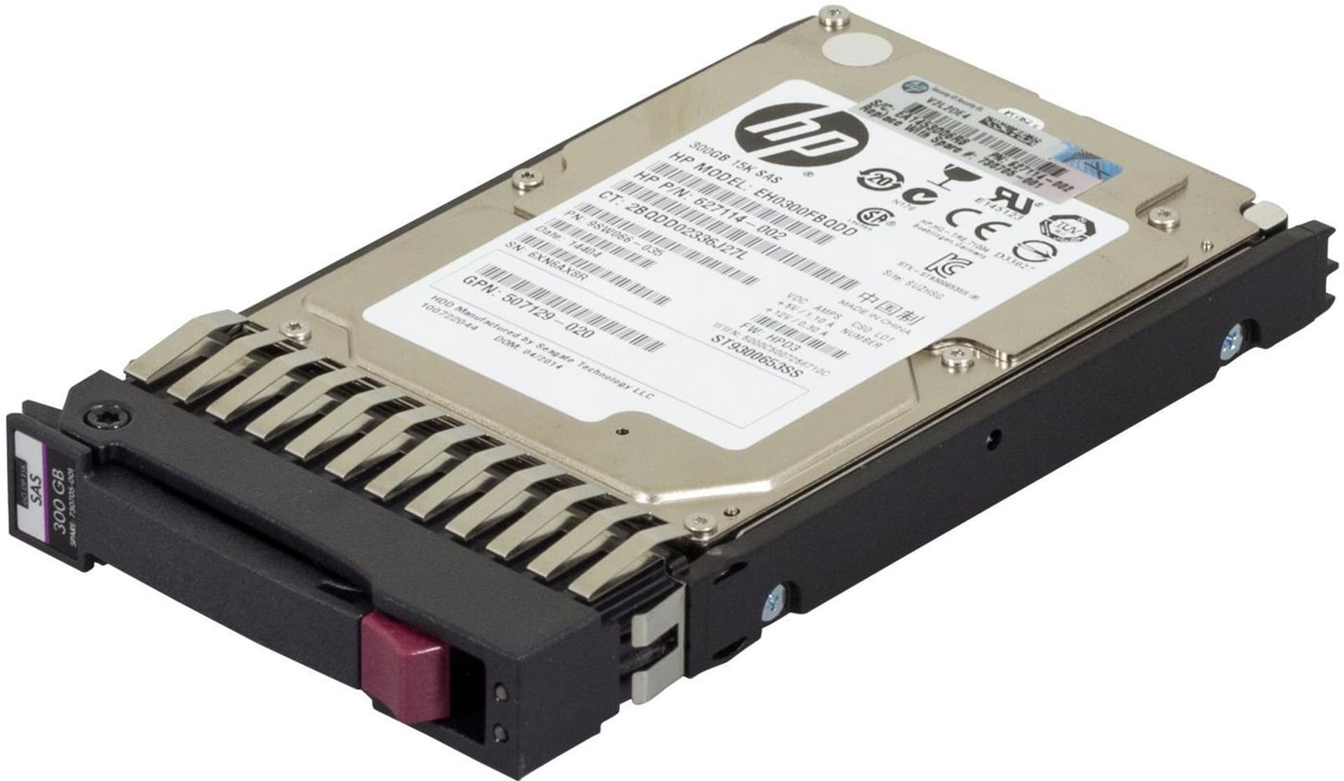 

Hewlett Packard Enterprise HDD MSA 300GB 12G 15K 2.5 INCH