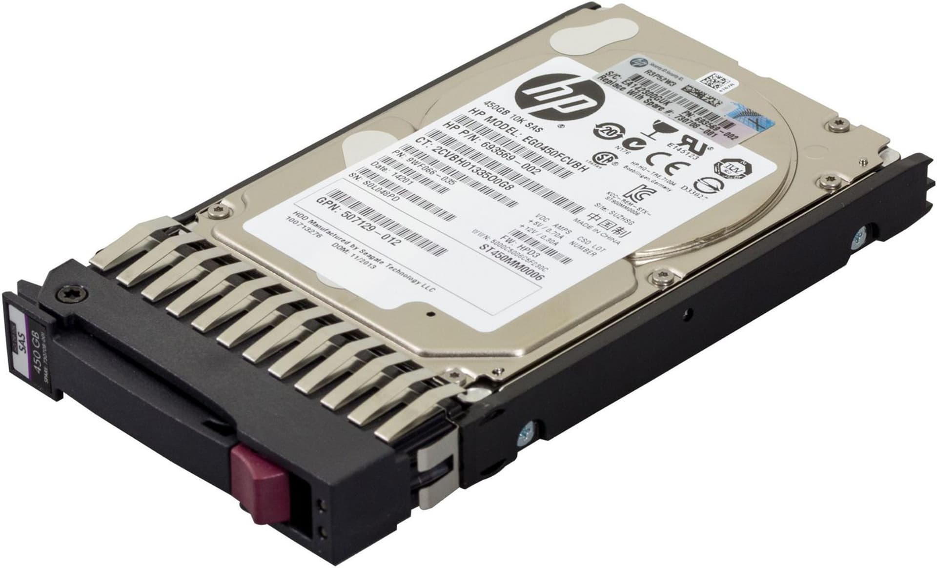 

Hewlett Packard Enterprise 450Gb 10K RPM SAS 2.5 Inch