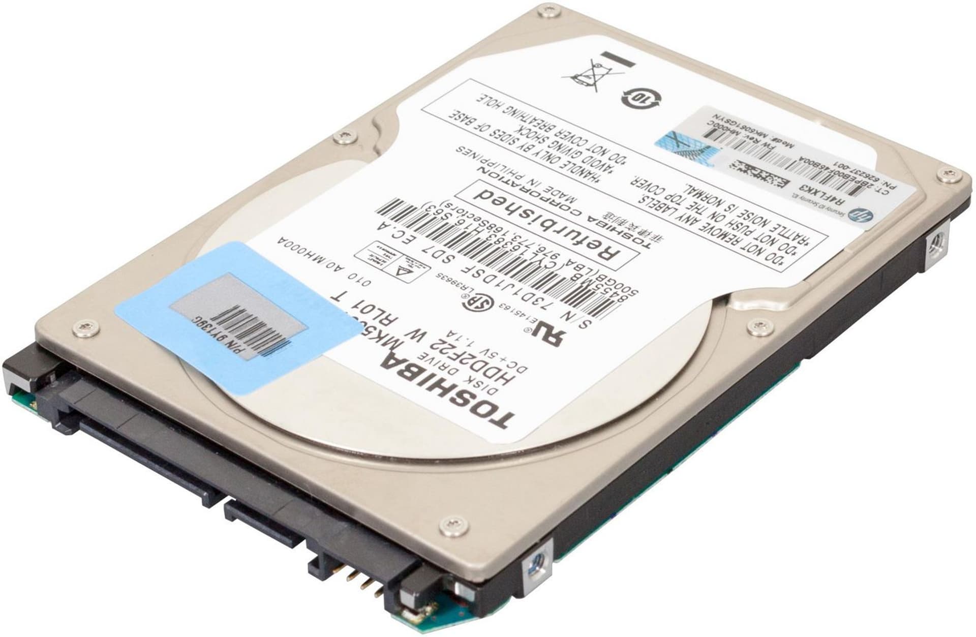 

HP HDD 500GB SATA RAW 2.5 INCH