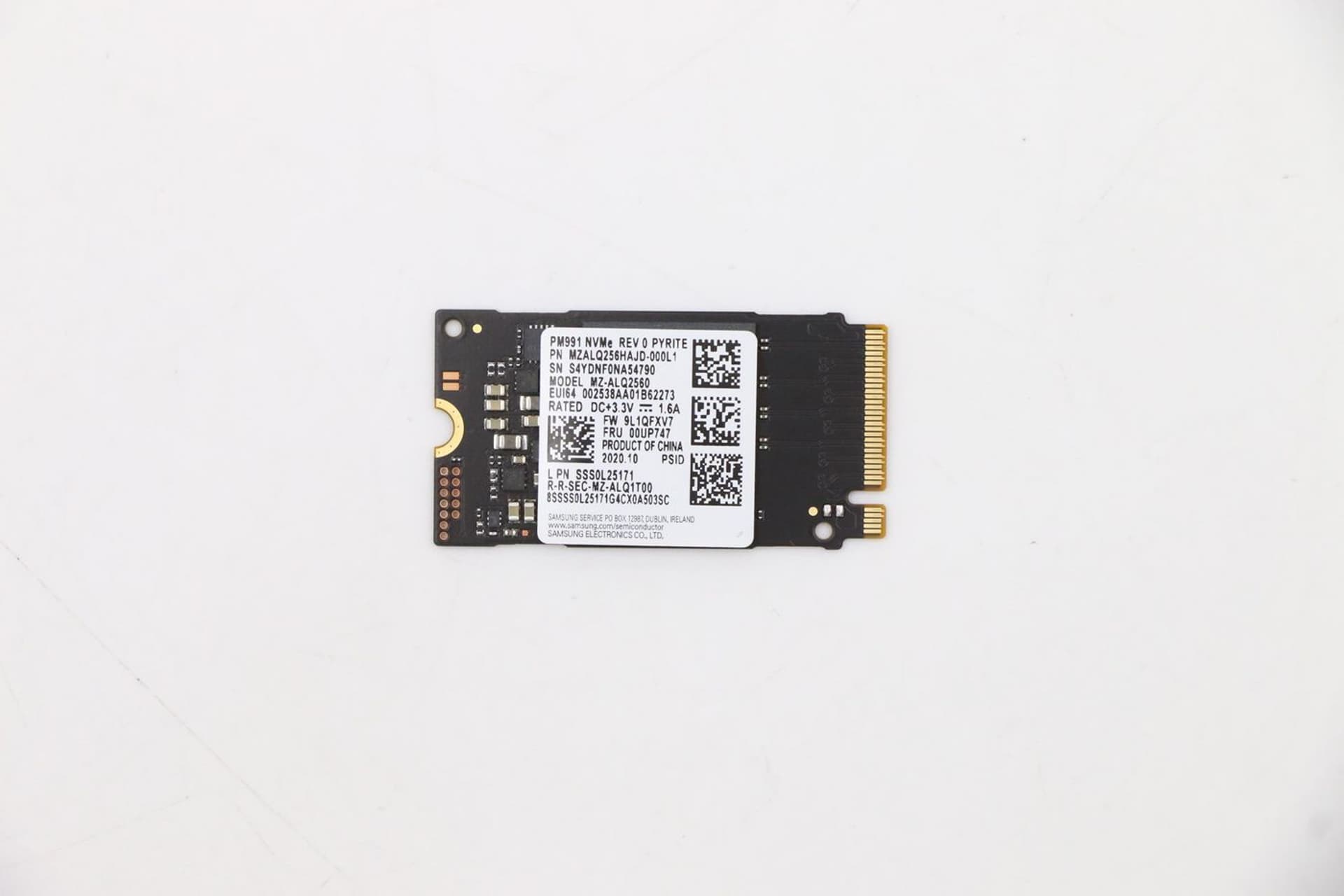 

Lenovo SSD M.2 2242 256GB FRU SSD