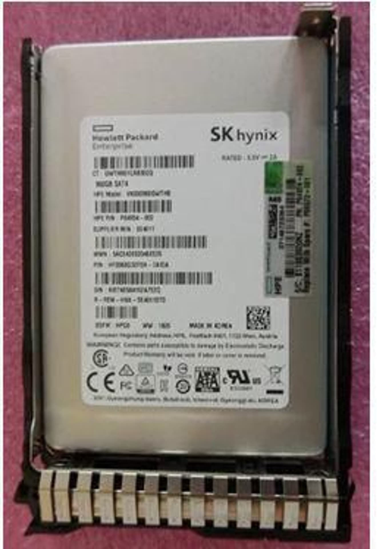 

Hewlett Packard Enterprise 960GB SATA Solid State Drive