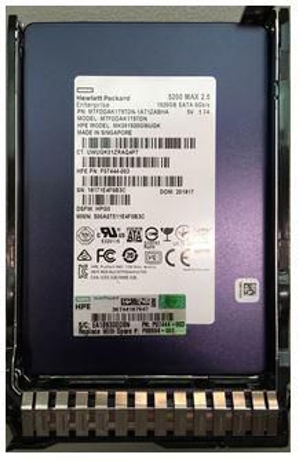 

Hewlett Packard Enterprise 1.92TB SATA Solid State Drive