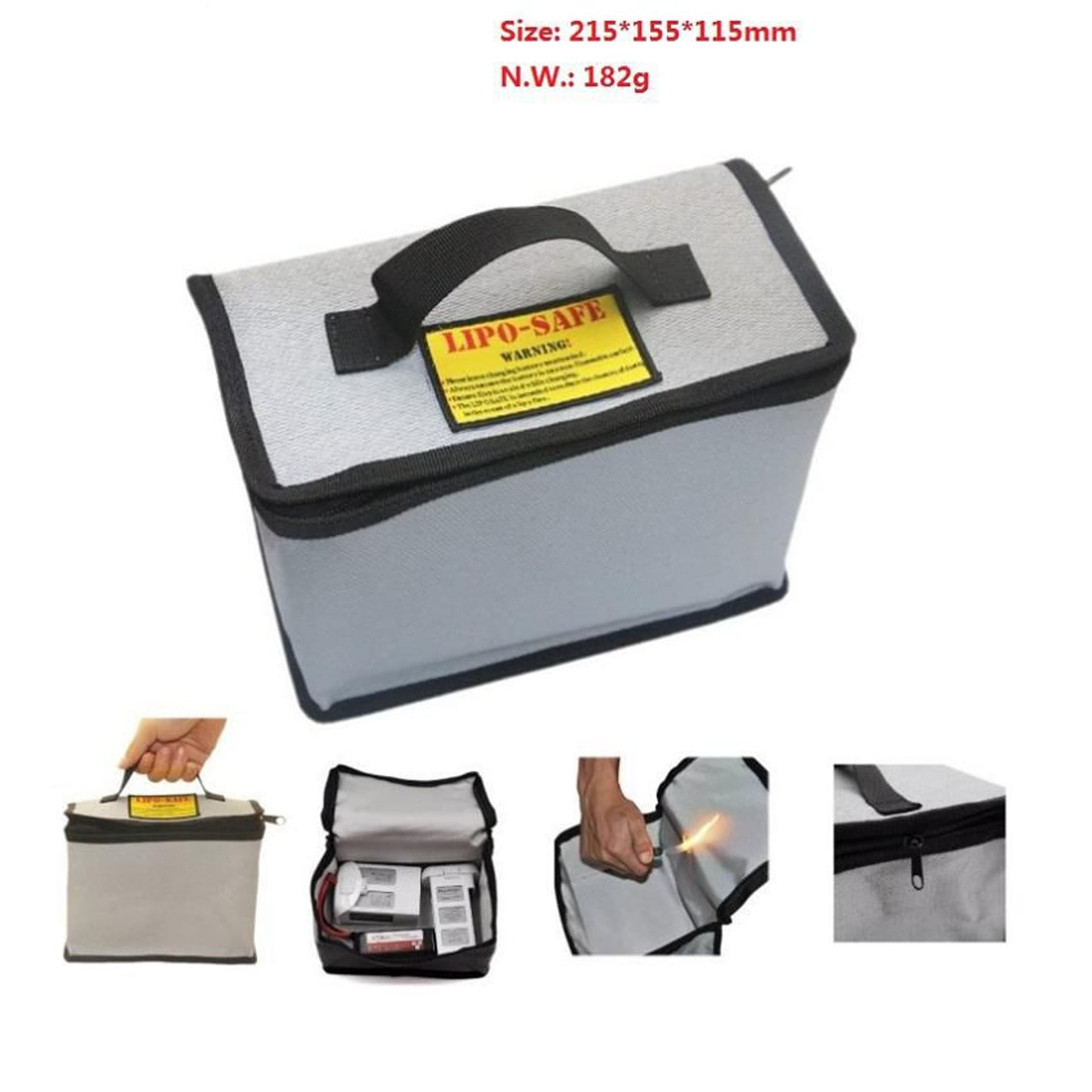 

CoreParts Fireproof Battery Safebox