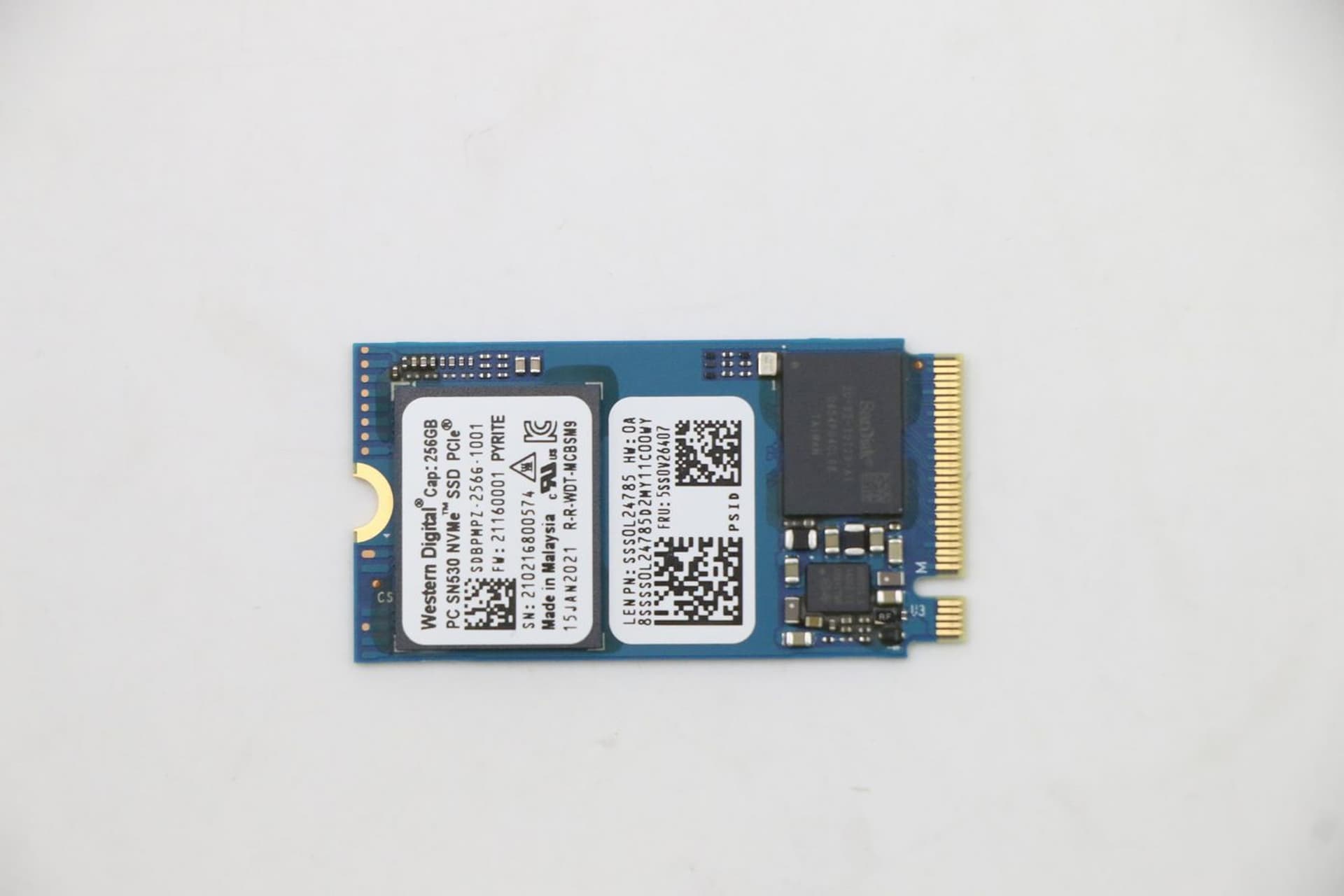 

Lenovo SSD M.2 PCIe NVMe FRU