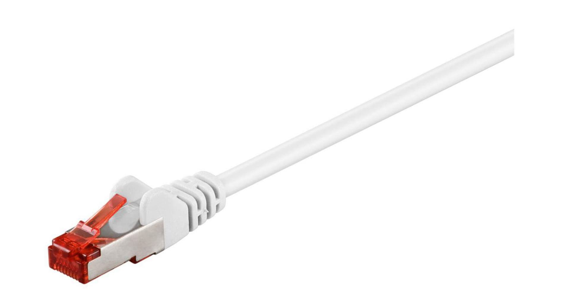 

MicroConnect S/FTP CAT6 0.5m White LSZH