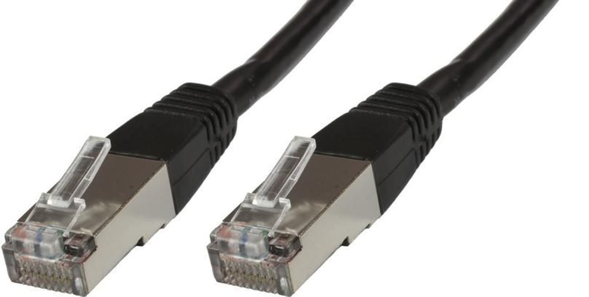 

MicroConnect F/UTP CAT6 0.25m Black LSZH