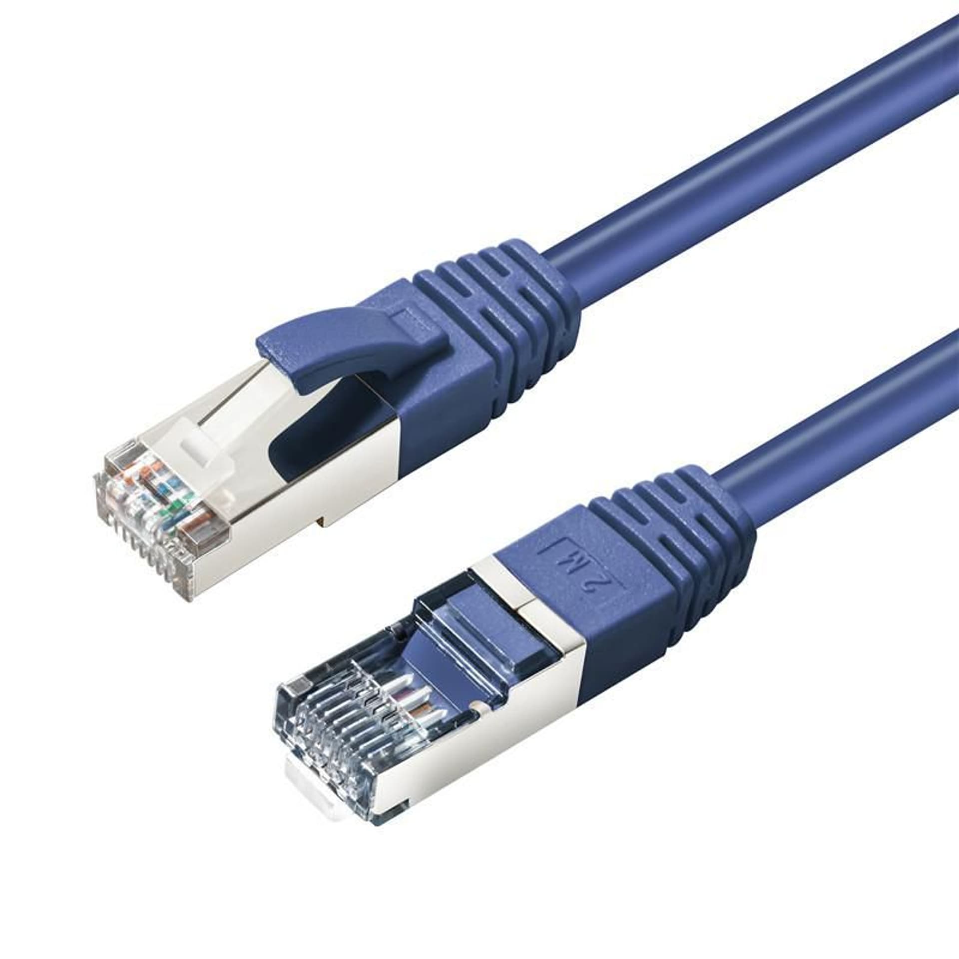 

MicroConnect CAT6A S/FTP 0.5m Blue LSZH