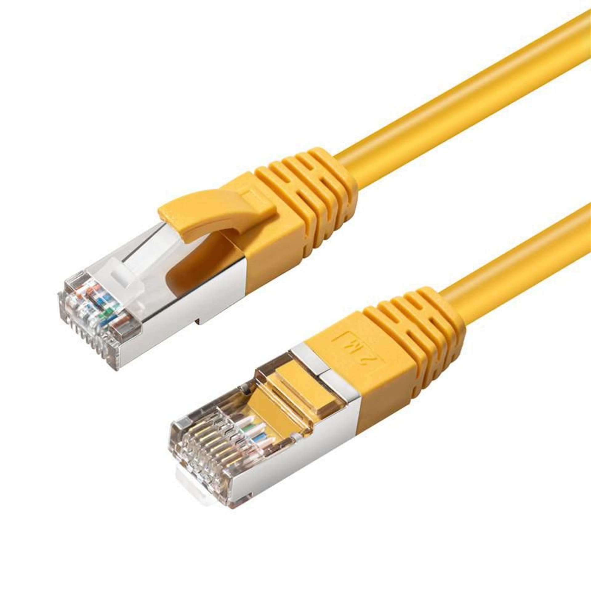 

MicroConnect CAT6A S/FTP 0.5m Yellow LSZH