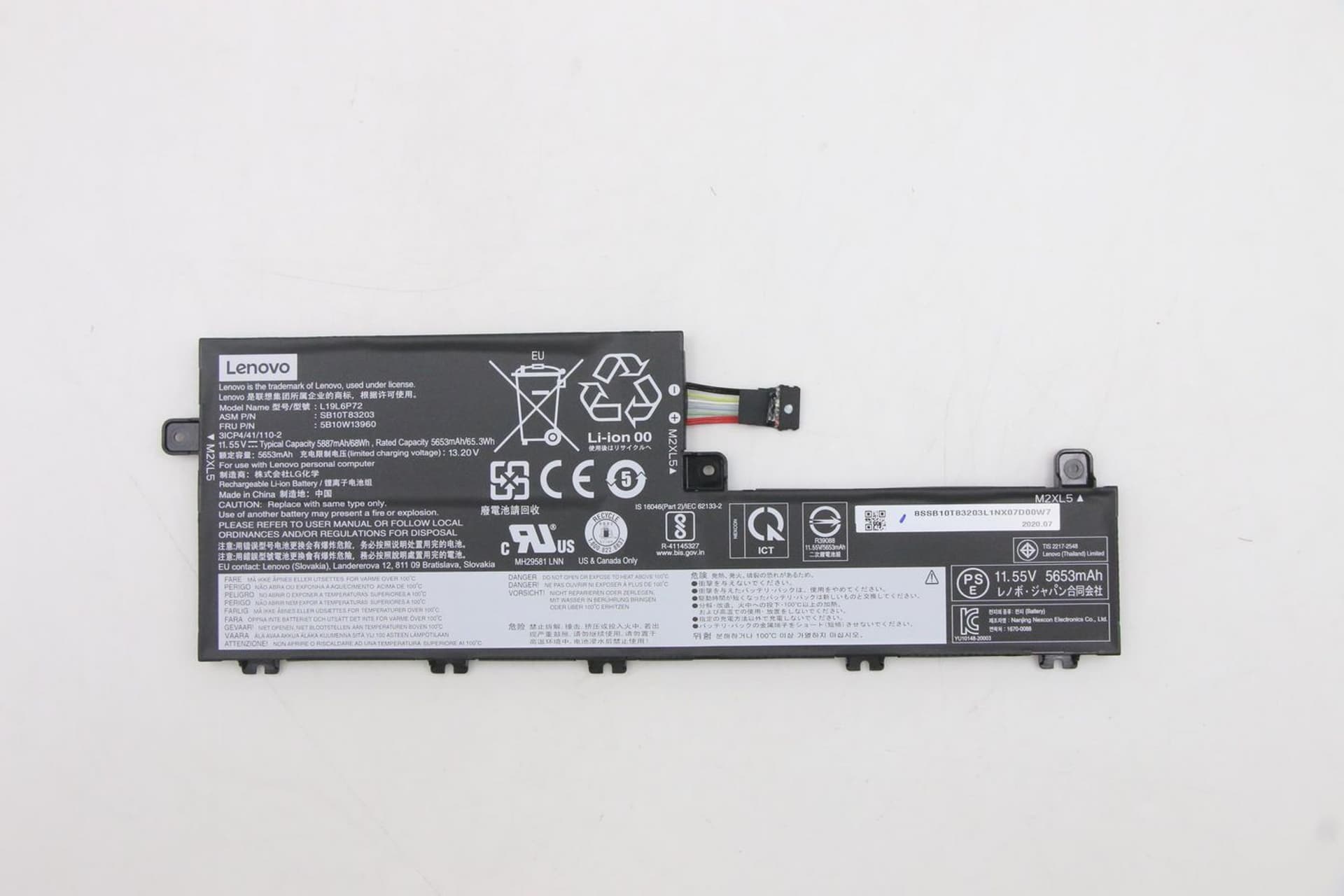 

Lenovo Internal,6c,68Wh,LiIon,LGC