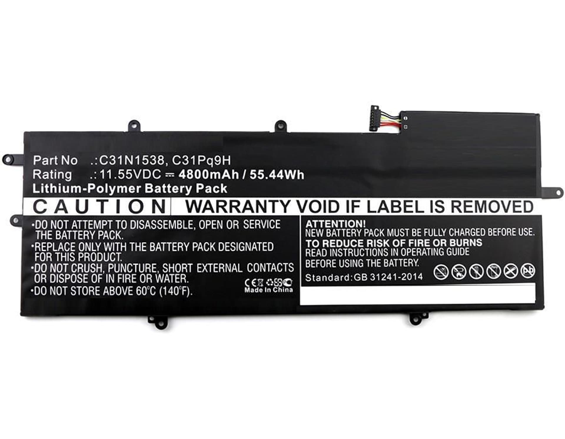 

CoreParts Laptop Battery for Asus