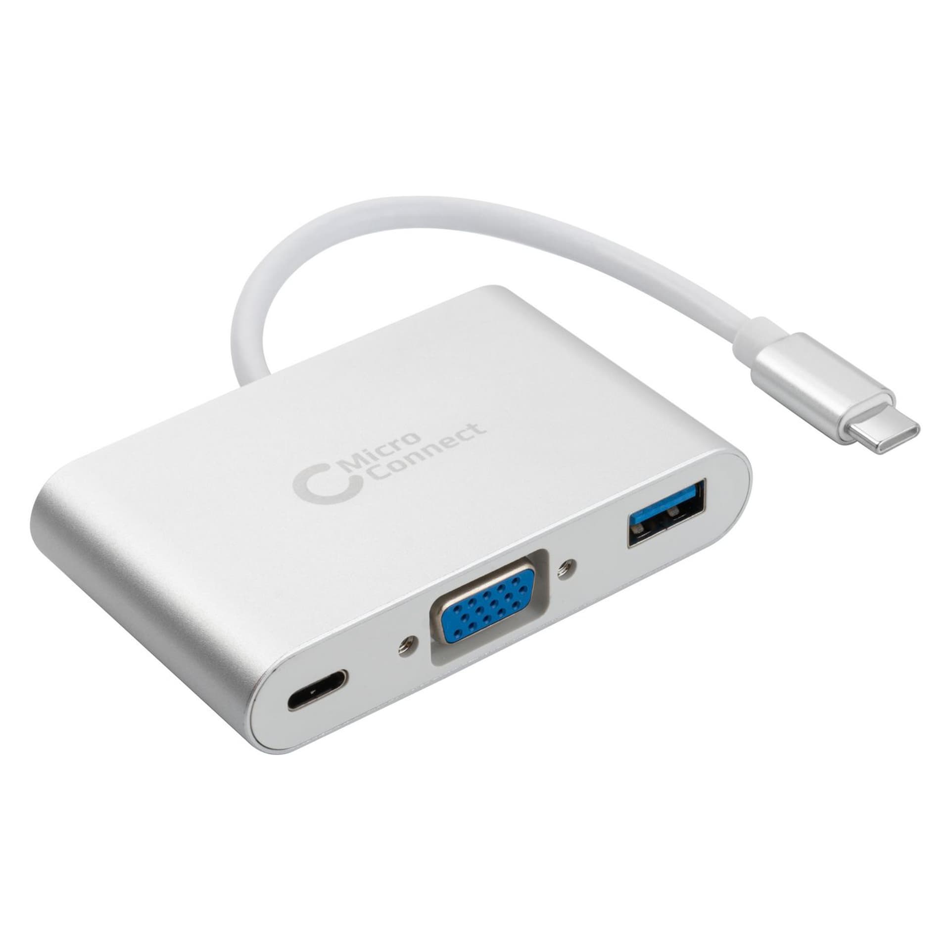 

MicroConnect USB-C to USB 3.0, VGA, USB-C