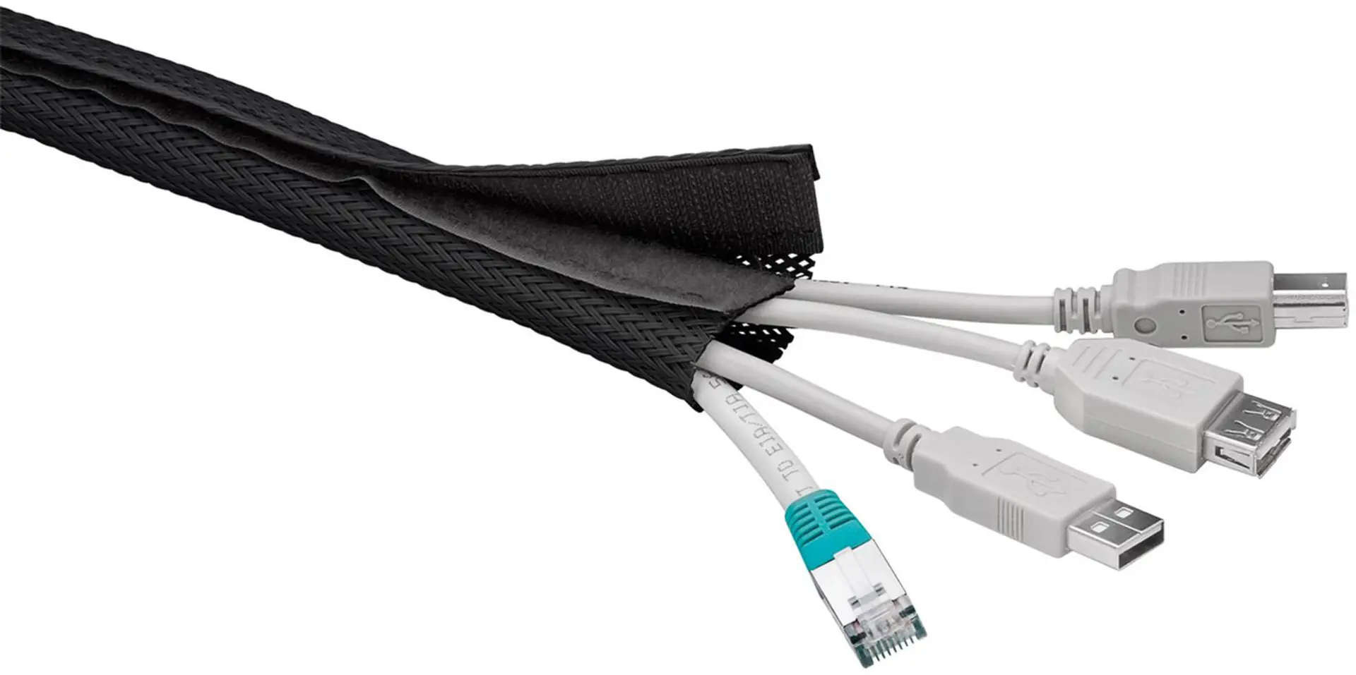 

MicroConnect Cablesock W/hook and loop 1,8m